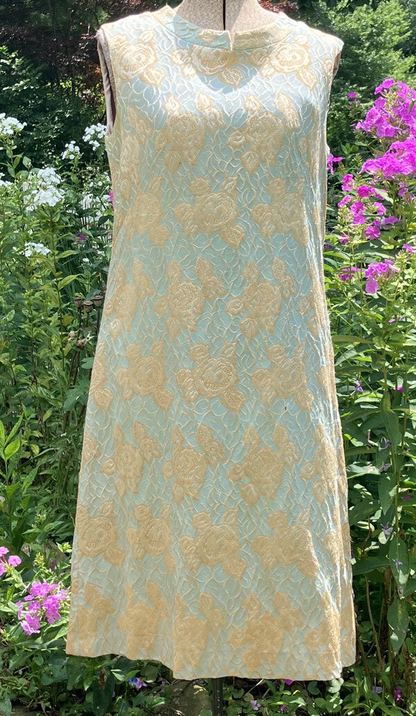 Vintage 1960’s Brocade Cocktail Dress