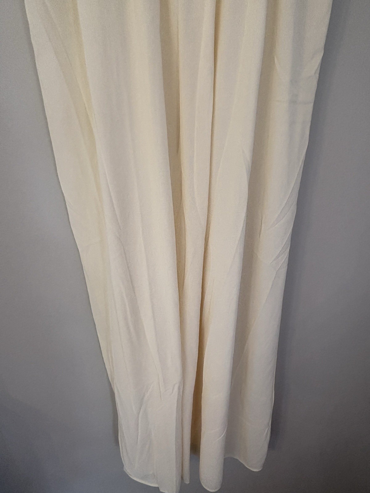 Vtg Scott Barrie BARAD 60s 70s Nightgown MCM L Large RARE Gown Plunging V Neck