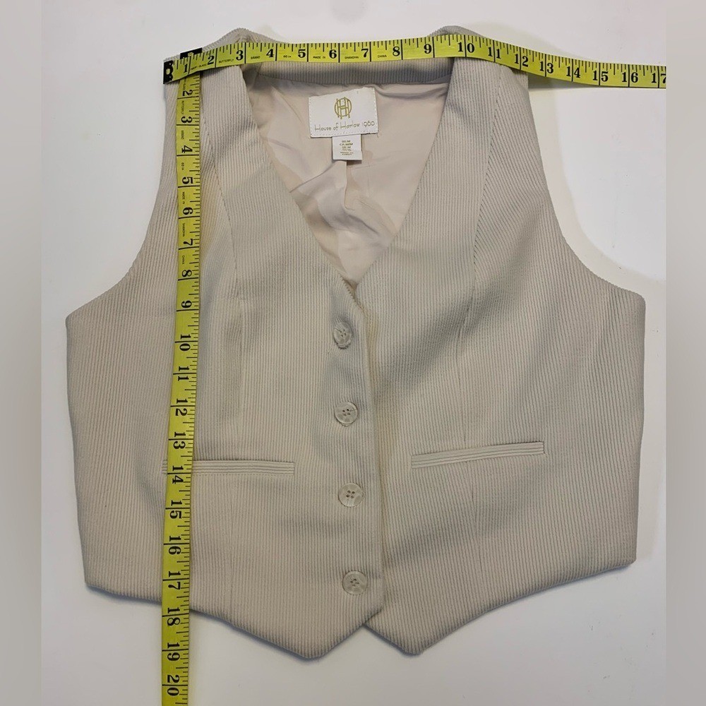 House of Harlow 1960 Beige Vest