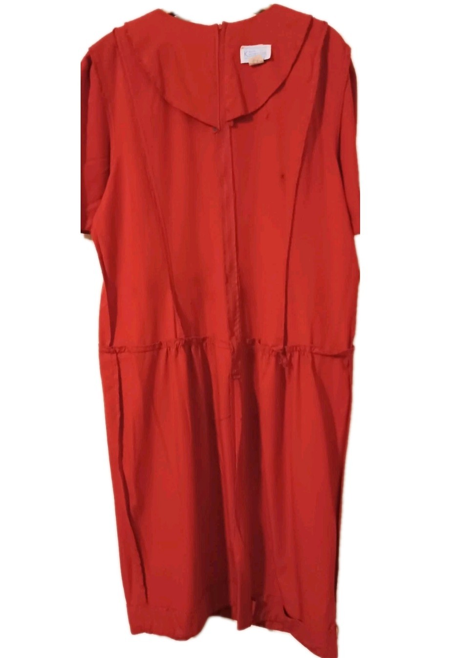 Vintage Ari’s Korner Red Maxi Dress With Button Details – Plus Size 20