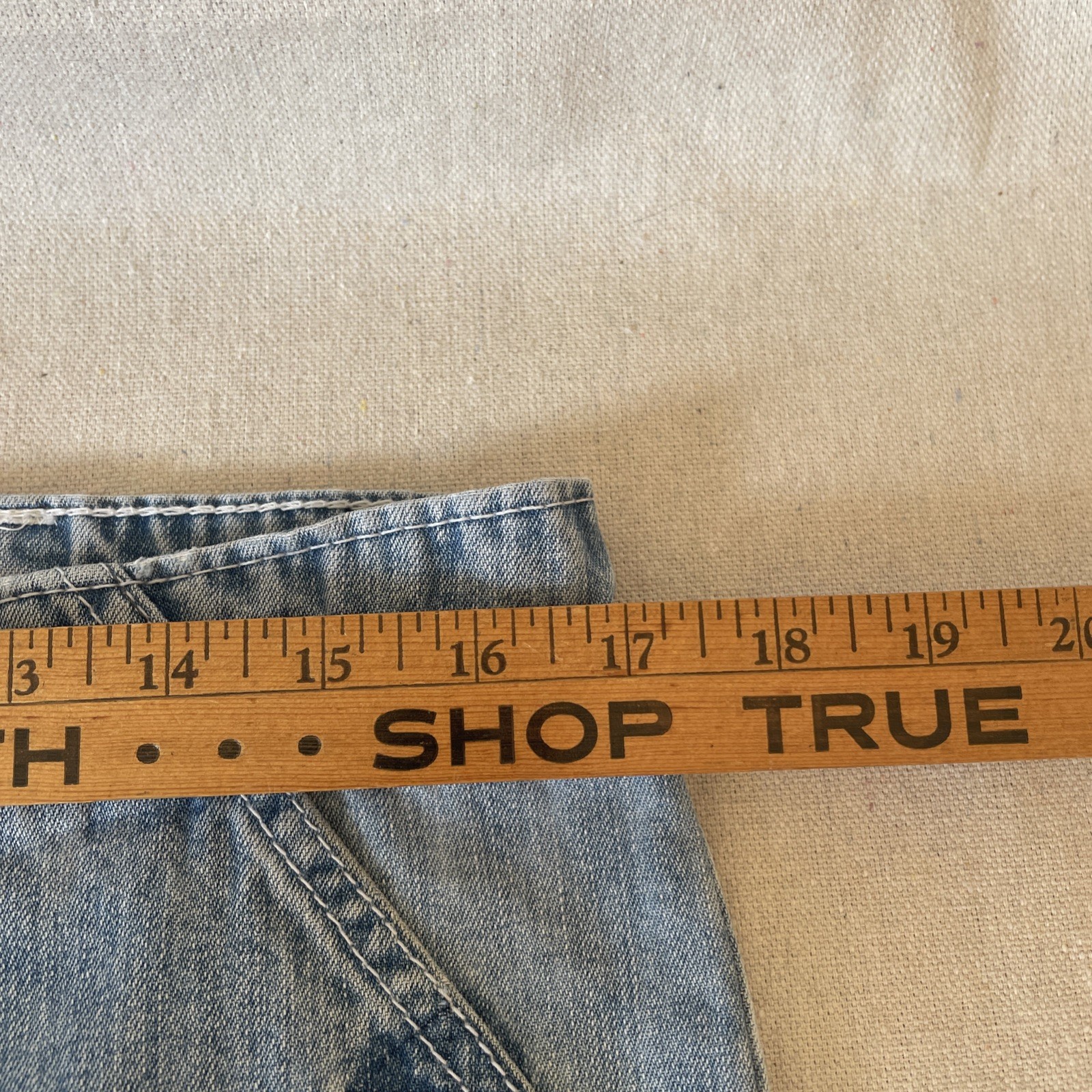 VTG Jordache Carpenter Jeans 1970’s Size 15/16 Light Wash Wide Leg