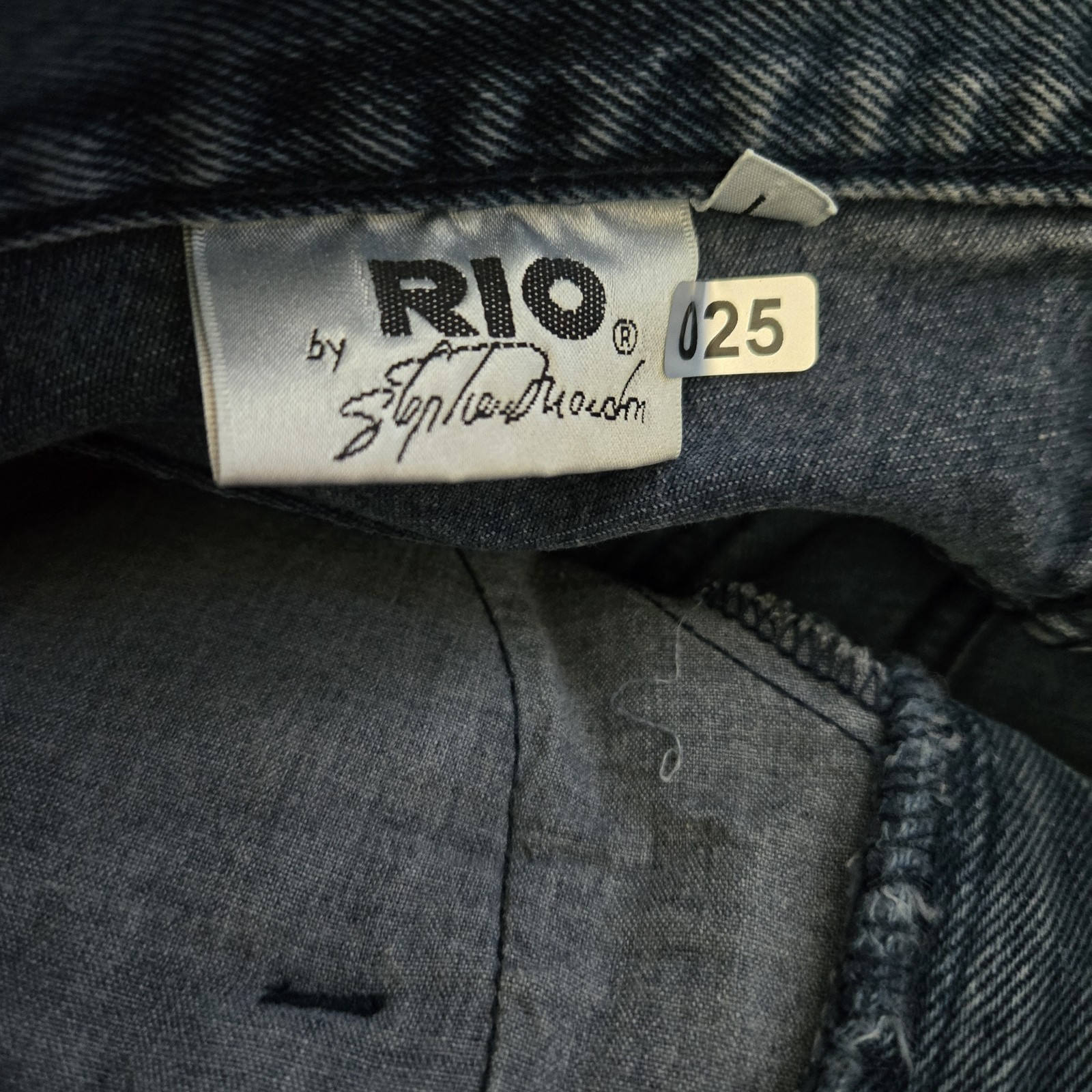 VINTAGE Rio by Stephen Mardon Womens 9 Mom Jeans High Waist Y2K Tapered 100% Cot