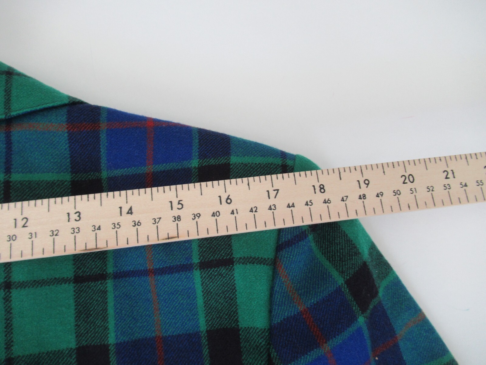 VTG Giorgio Sant’ Angelo Collectible Gold Plaid Wool Blazer Sz 10/12 M/L Multi