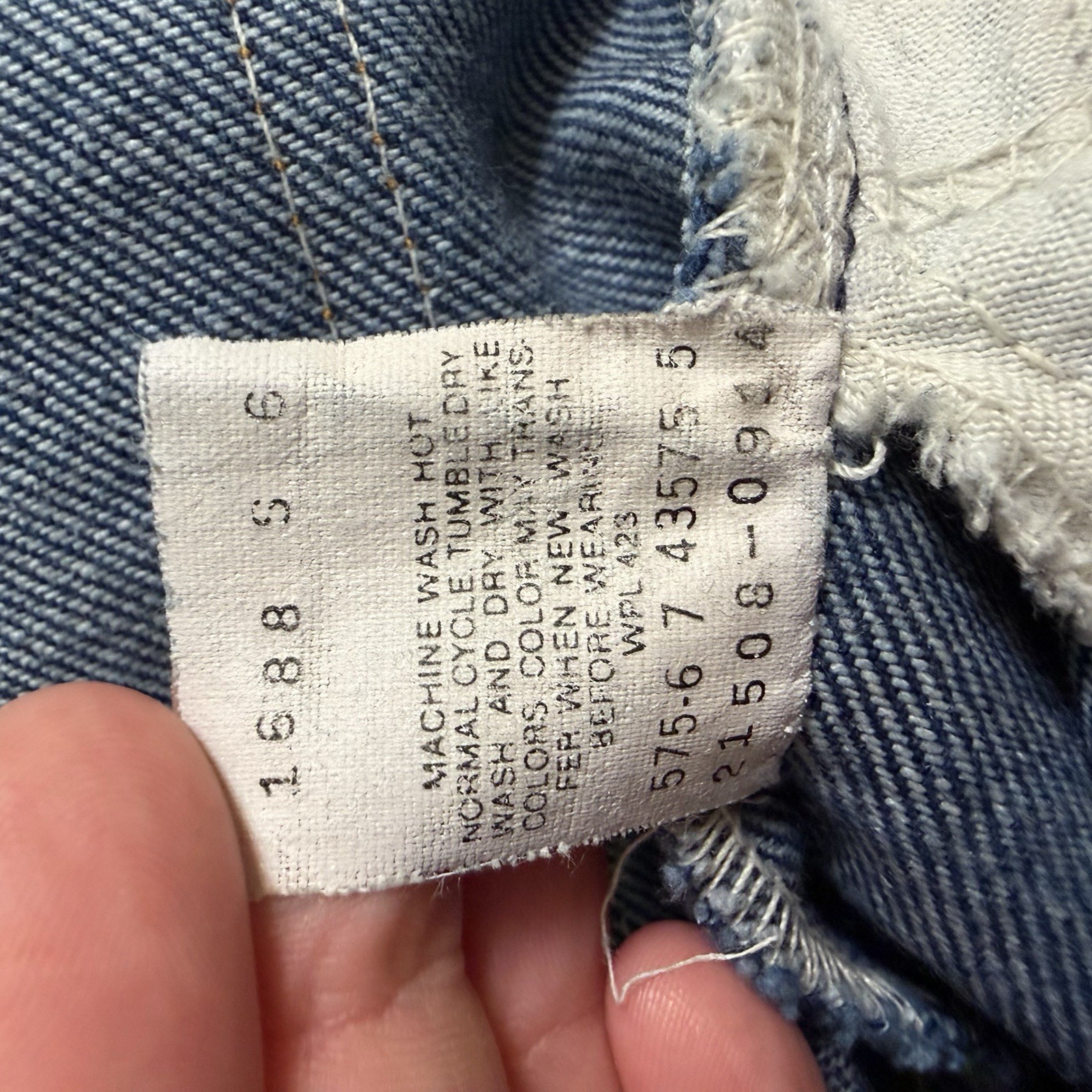 Vintage 80s Levi’s White Tab Made in USA High Waisted Mom Jeans 33×32 Talon Zip