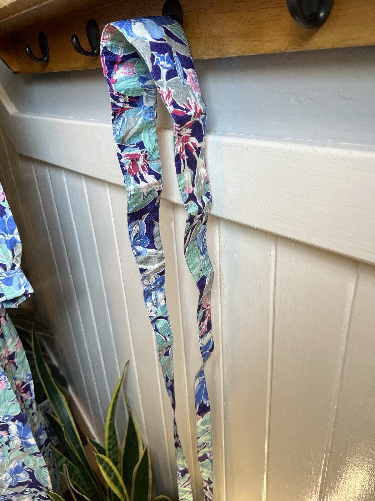 Rare Vintage Liberty of London 100% Silk Floral Print Dress UK 12 US 8 w/ Belt