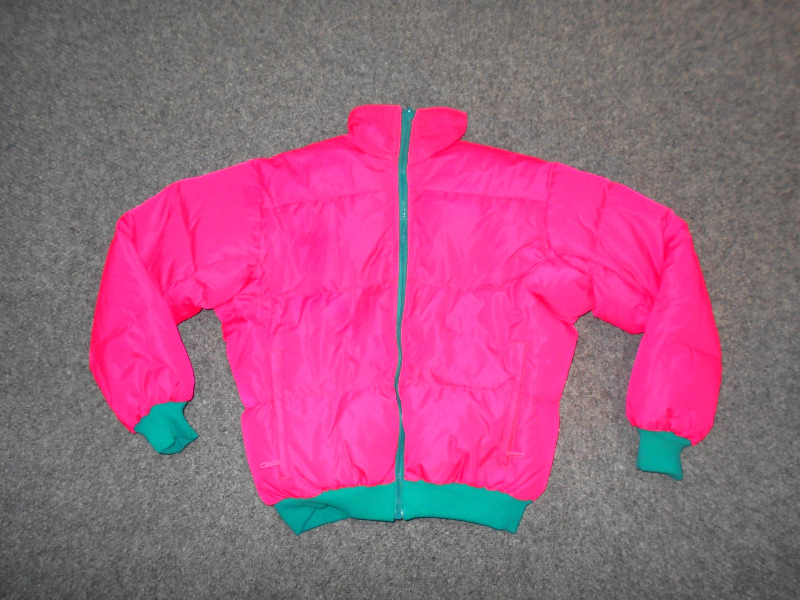 COLUMBIA VTG 80’S WOMENS MEDIUM REVERSIBLE DOWN FILLED PUFFER JACKET