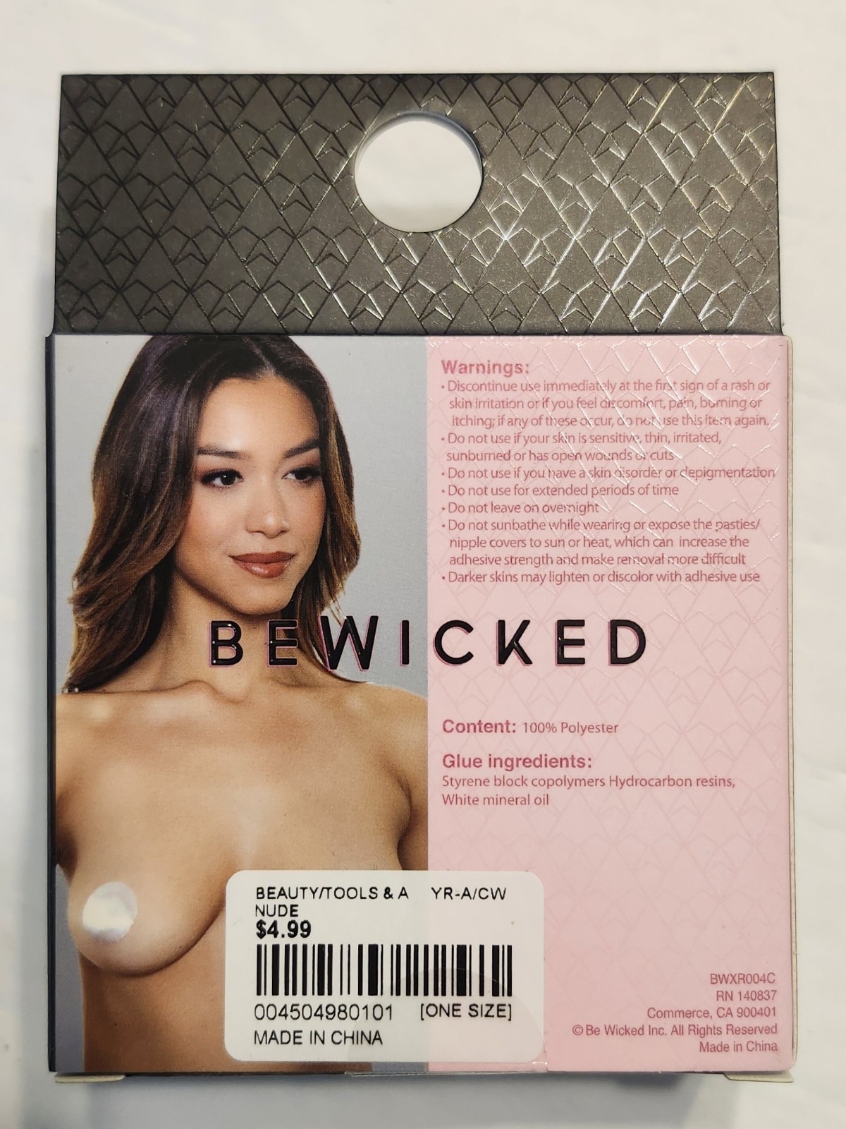 Lot Of 3 BeWicked Women’s Paulette Round Set Nude 100% Polyester