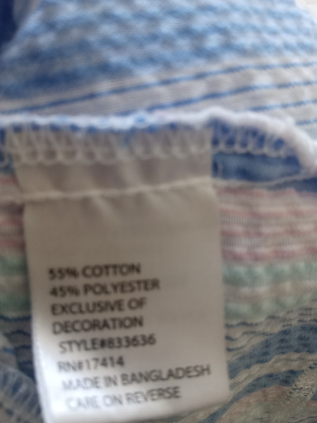 MISS ELAINE Nightgown Robe Housecoat Seersucker Pastels Striped Zip Up Large