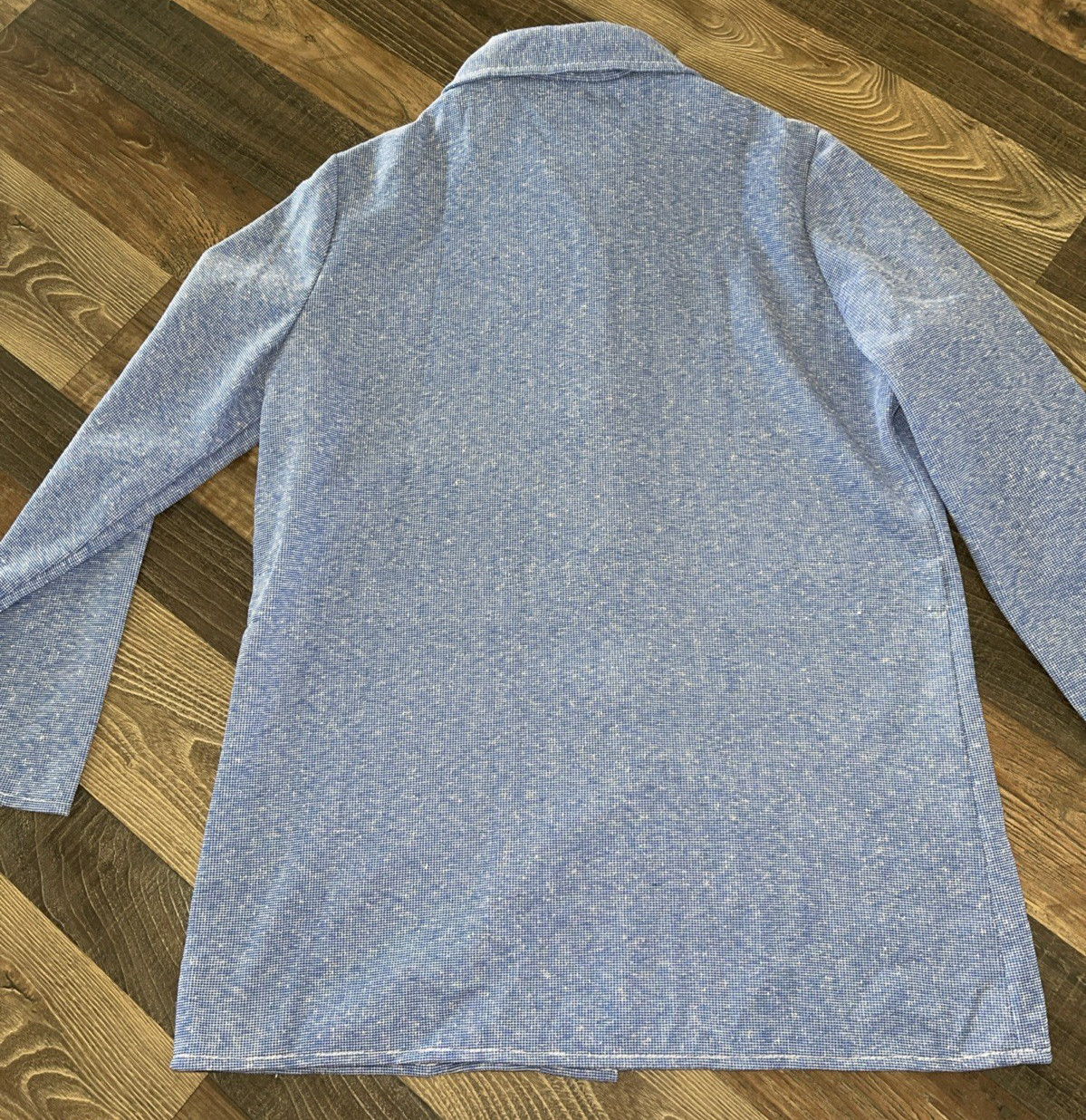 Rhapsody By Glazier Vintage Button Up Shirt Blue Women *Read