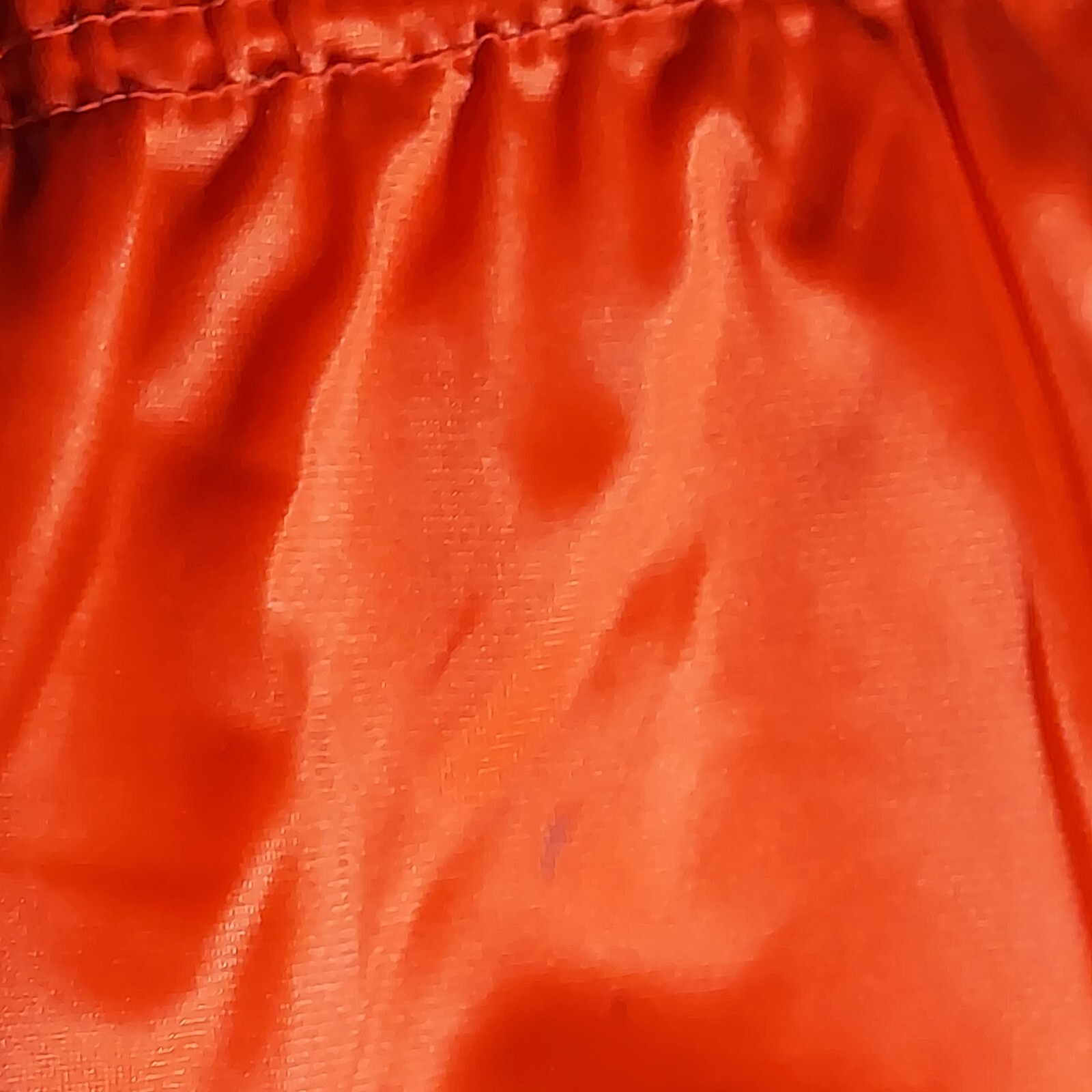 Vintage Nancy King Tomato Red Nylon Pajamas Size 38
