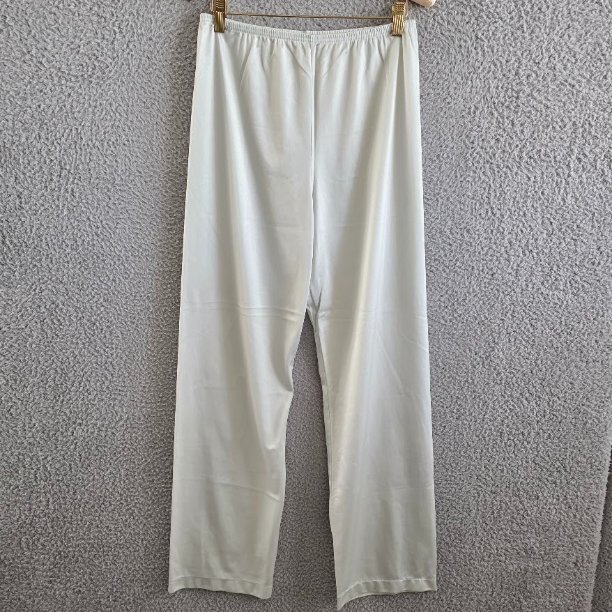 Vintage Vanity Fair Sleepware Pants Small Gray Elastic Waist nylon ANTRON III
