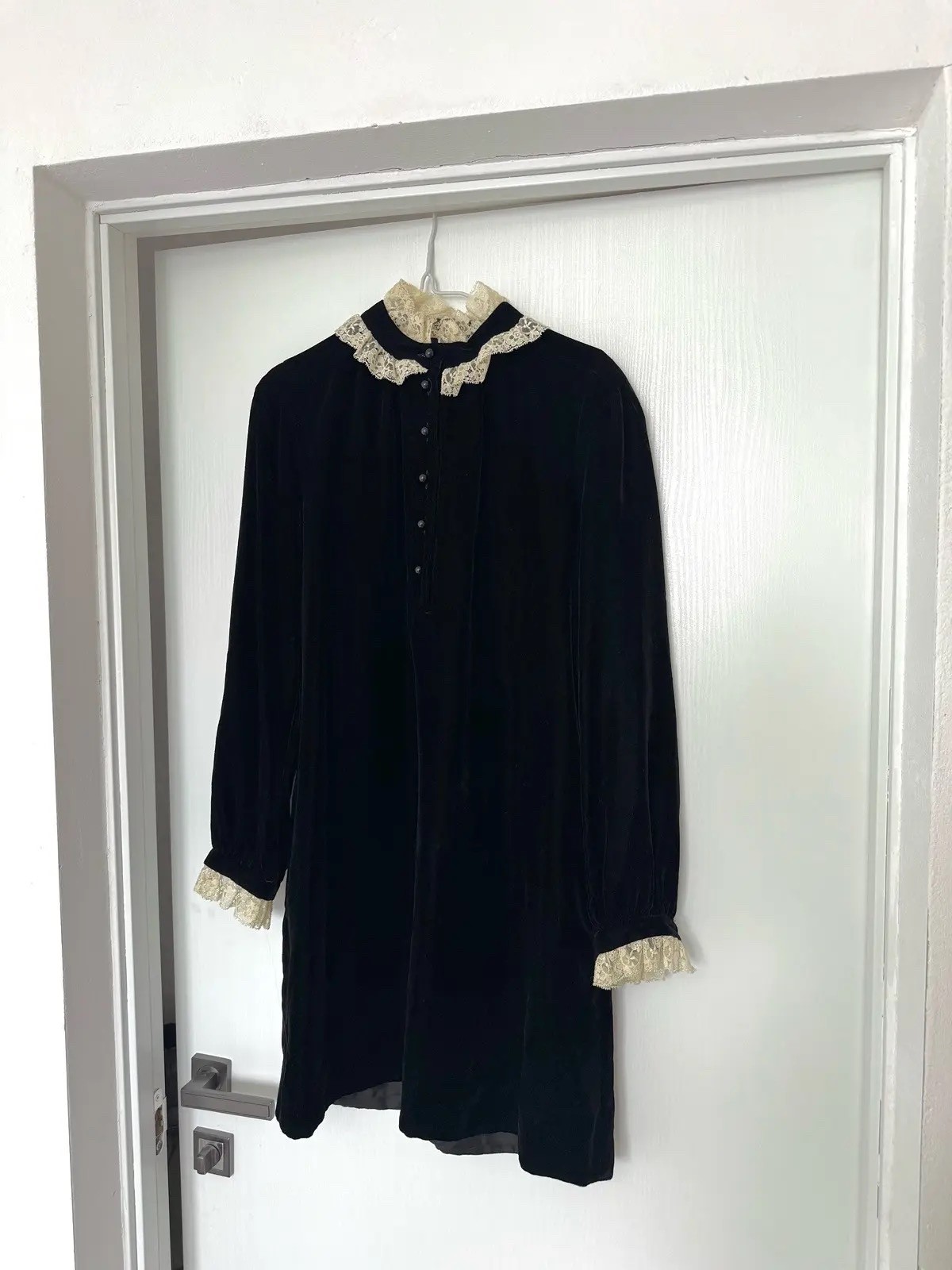Vintage Saint laurent velvet dress