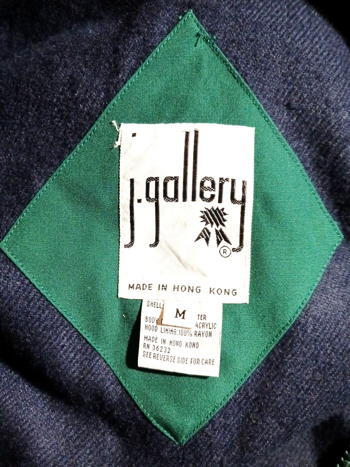 J. GALLERY WOMEN’S GREEN PLAID CAPE JACKET COAT SIZE MEDIUM