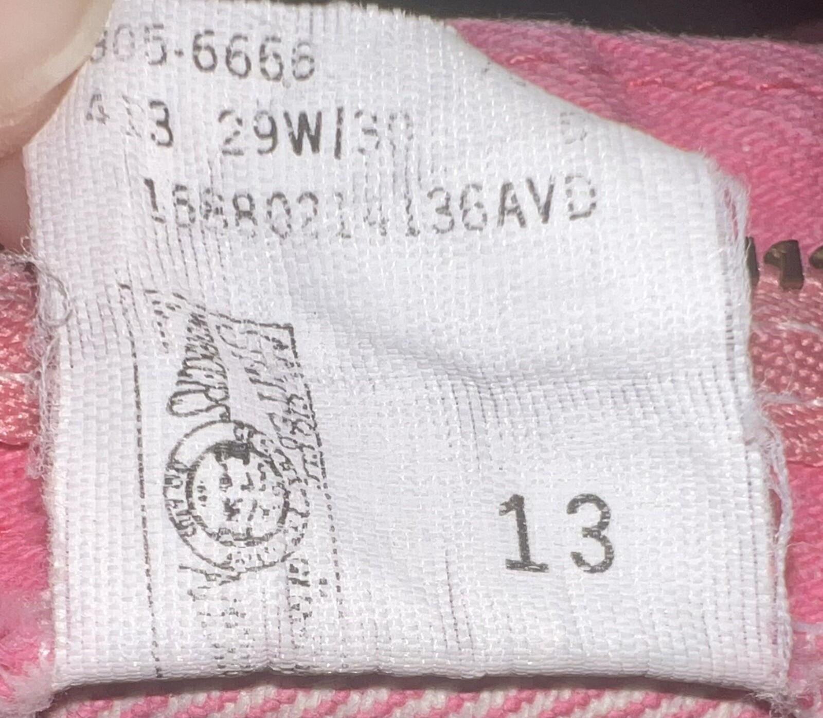 Lee Vintage Women’s Pink High Waisted Jeans – Size 12 M – Made in USA