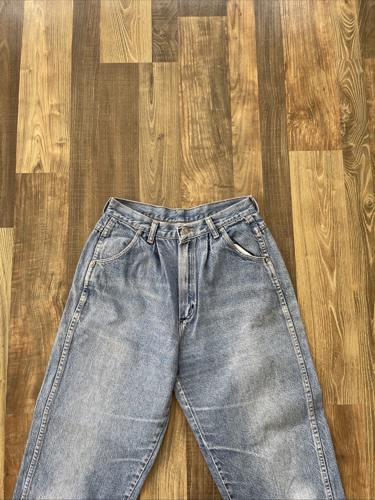 Rustler Wrangler Misses Jeans size 12 Made in USA Tapered W26 L28