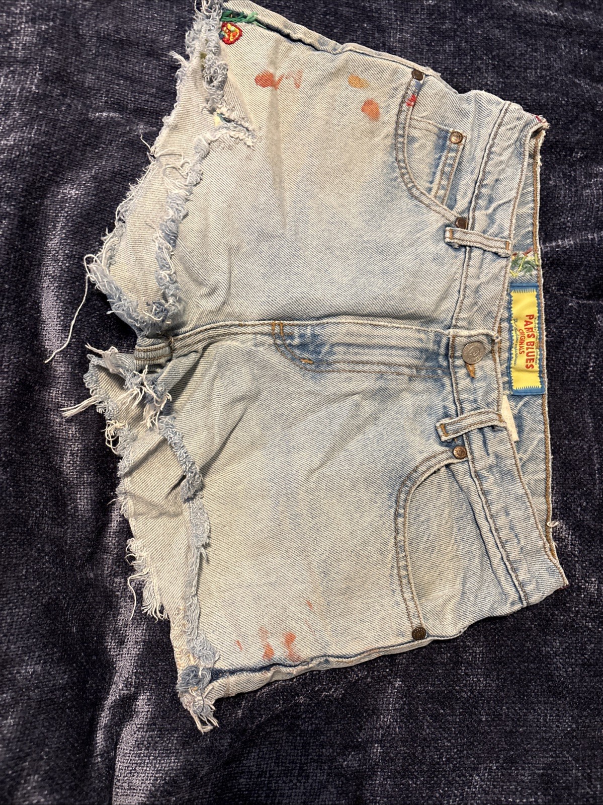 Vintage 90’s Y2k Jean Shorts Paris BluesDenim Short Shorts Paris Blues Size 2