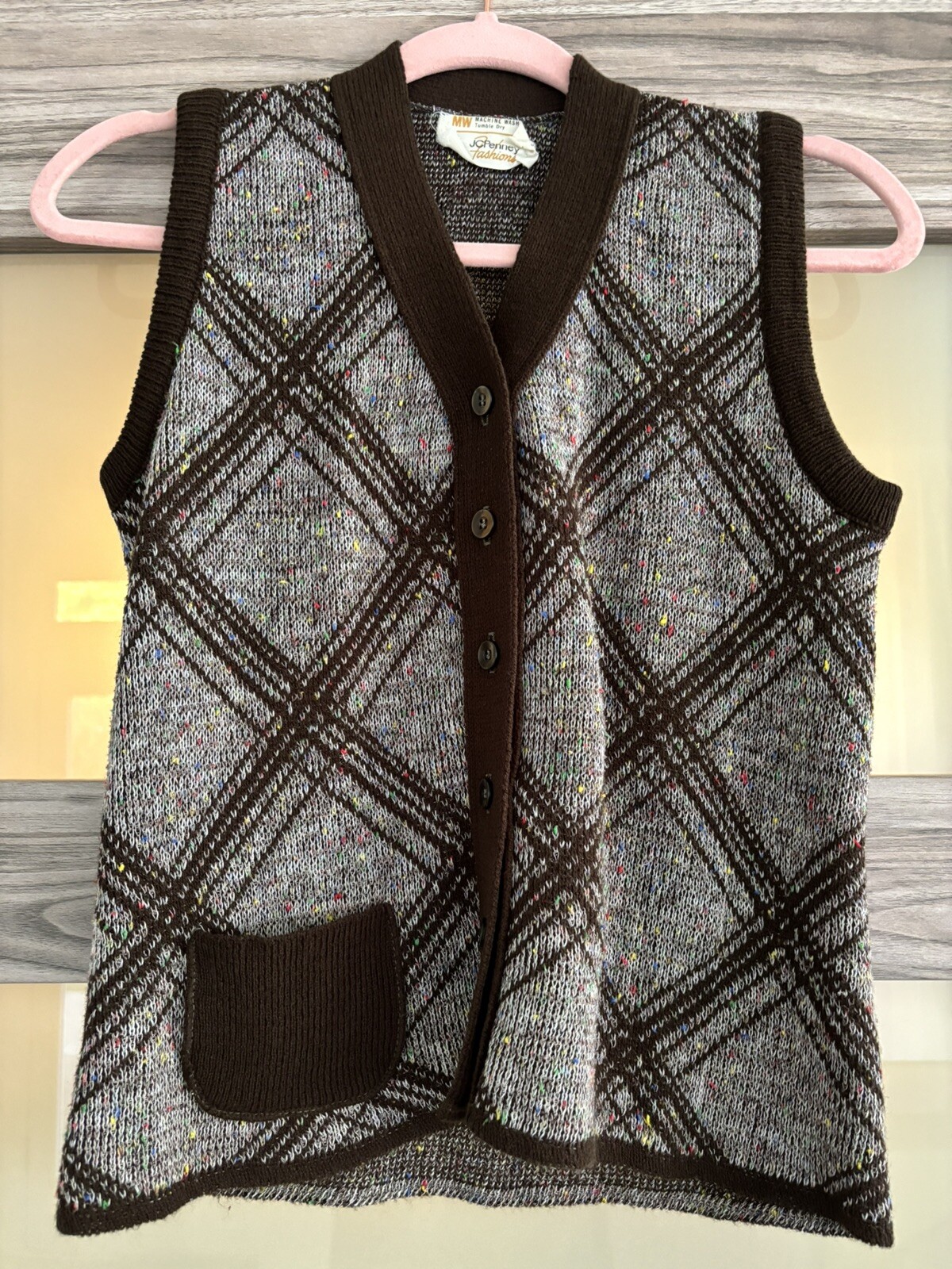 1970s Jc Penney Fashions Vest