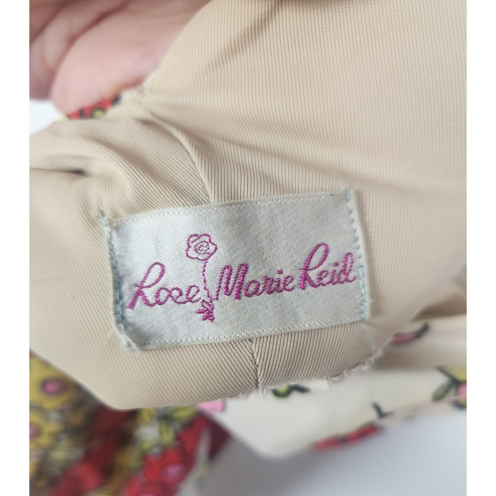 Vtg. 60’s Women’s Sz. S Rose Marie Reid Floral Retro One Piece Swimsuit