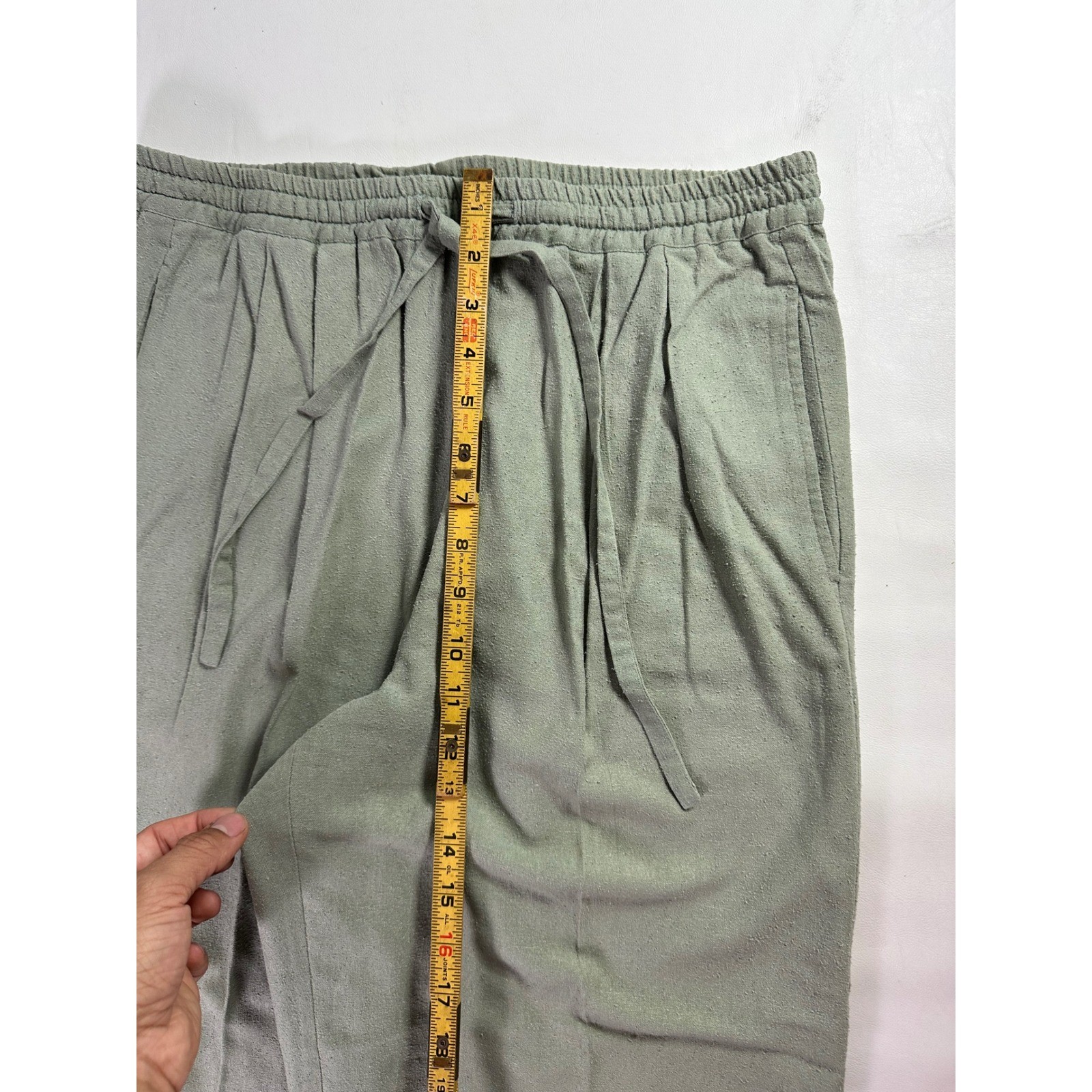 Selene Sport Sage Green 100% Silk 2-Piece Tracksuit Bomber Jacket Pants Set XL