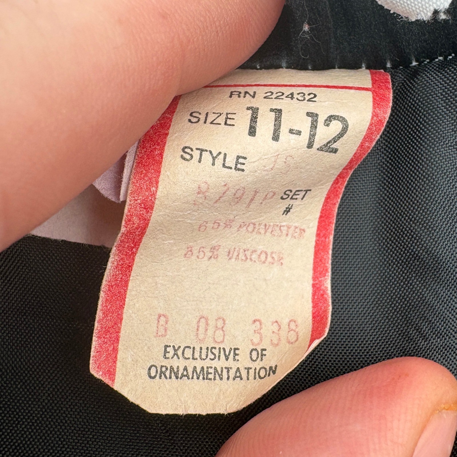 VTG JG Petite Joyce Houndstooth Vest Black White Button Front Waistcoat 11-12