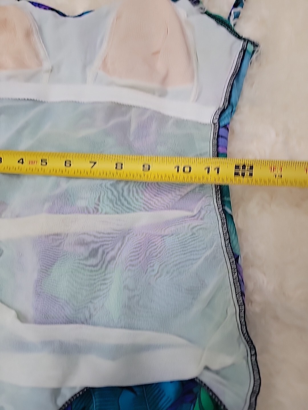 Vintage Classics by Jantzen One Piece Swimsuit 80’s Modest Purple Hawaiian
