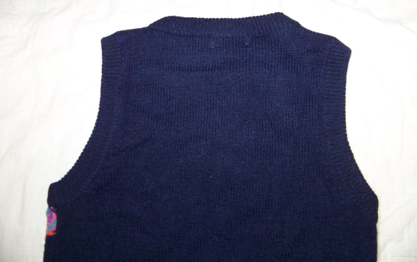 Vintage The Eagle’s Eye Sweater Vest – M – Shetland Wool