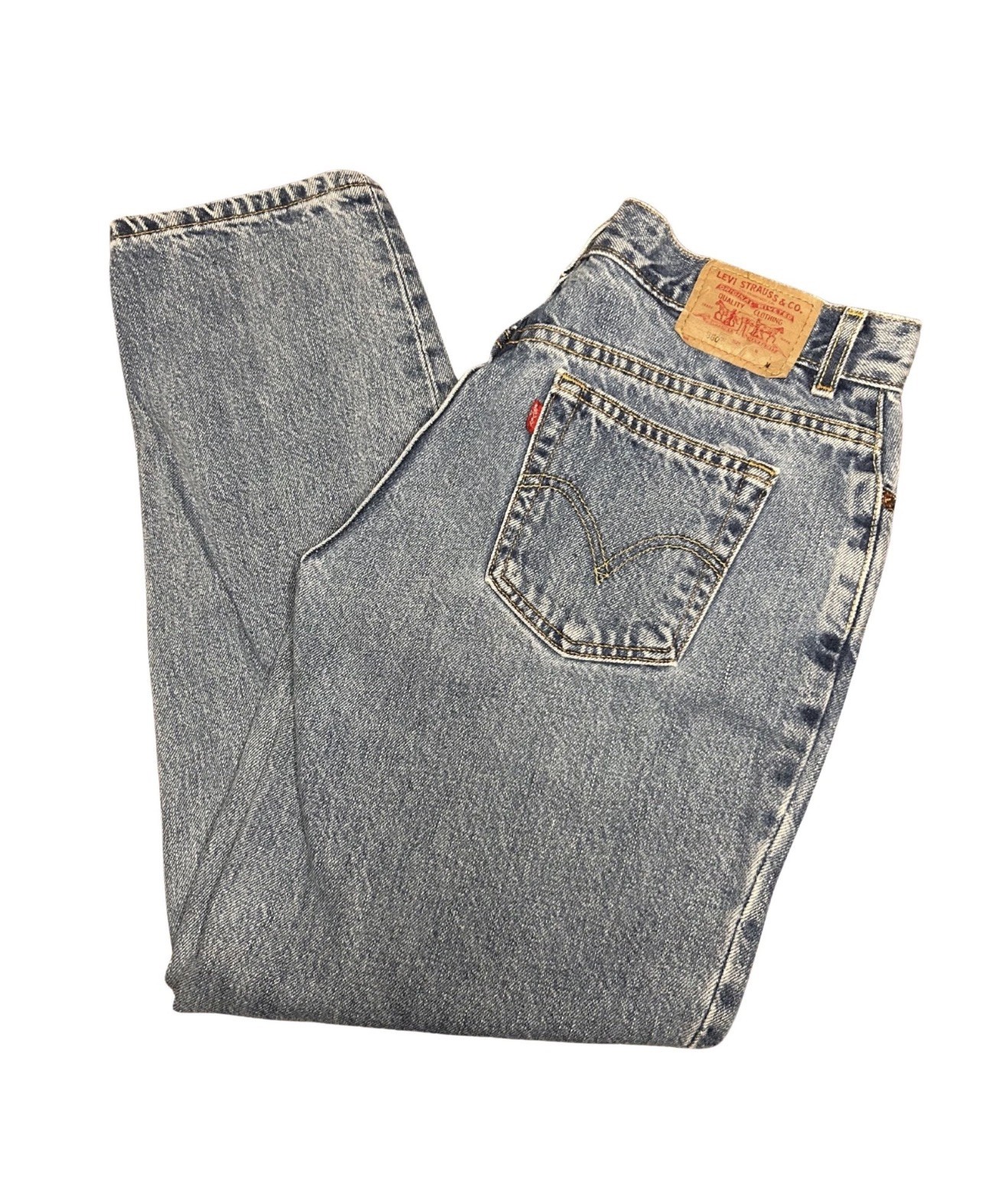 Vintage Levis 550 Relaxed Fit Jean Women 14 Pet. M USA Tapered Leg Denim 90’s
