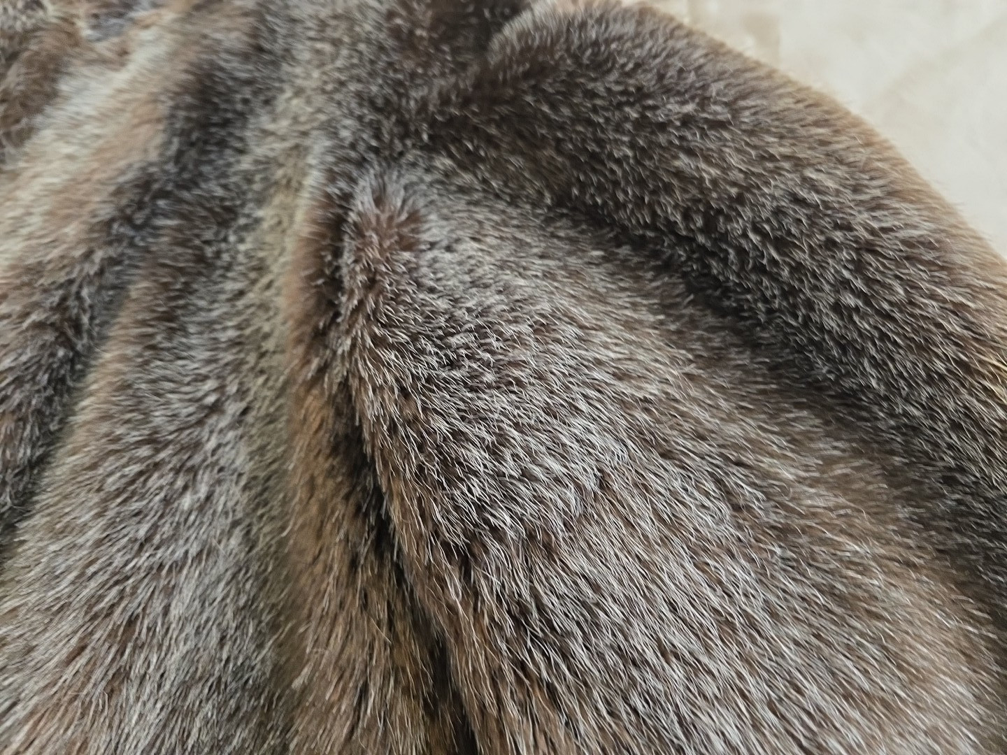 VINTAGE Hillmoor New York Faux Fur Coat Jacket Women Retro 80s Retro ELEGANT