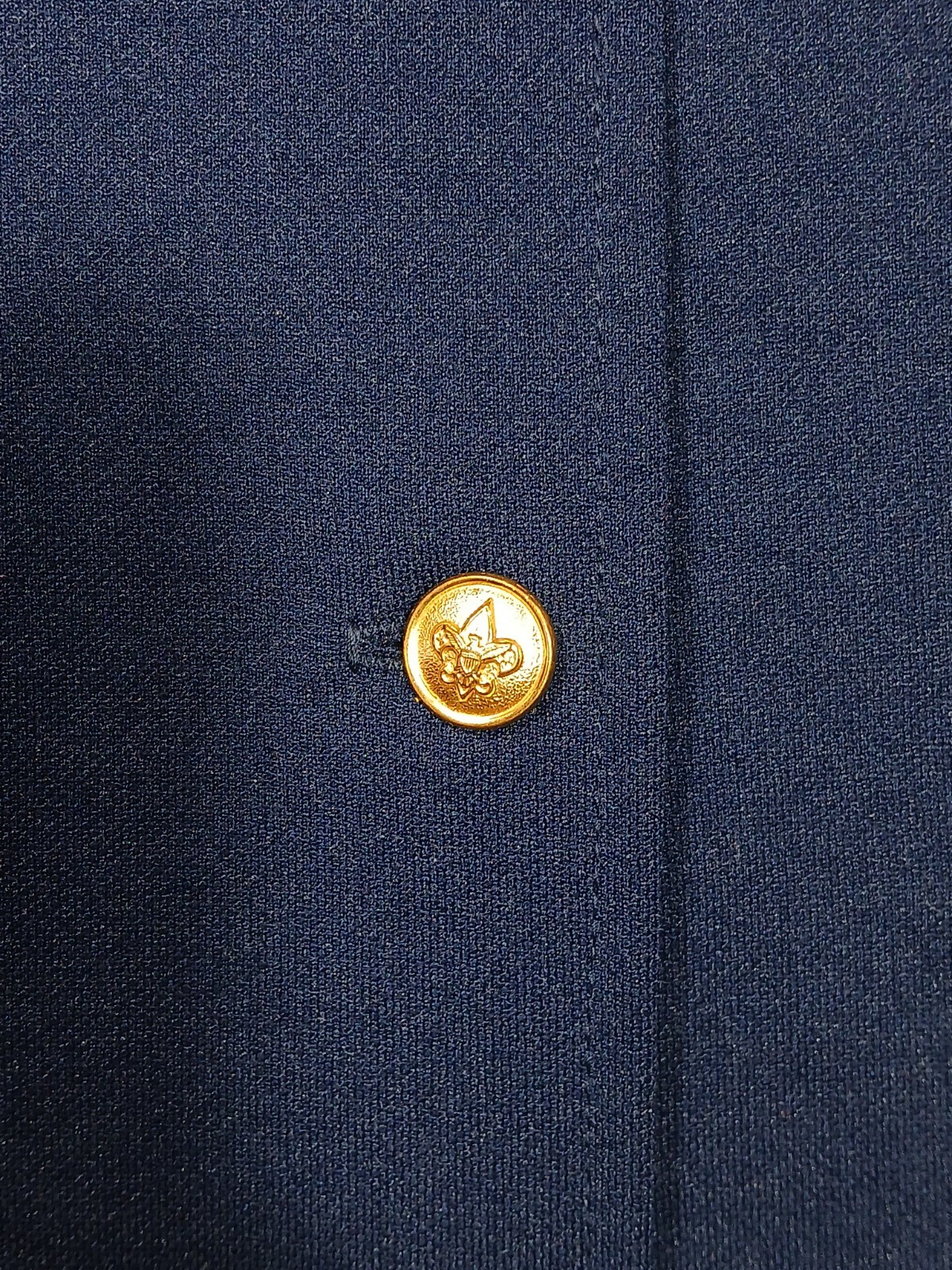 VTG Oscar de la Renta Boy Scouts of America BSA Uniform Dress Patches Sz L