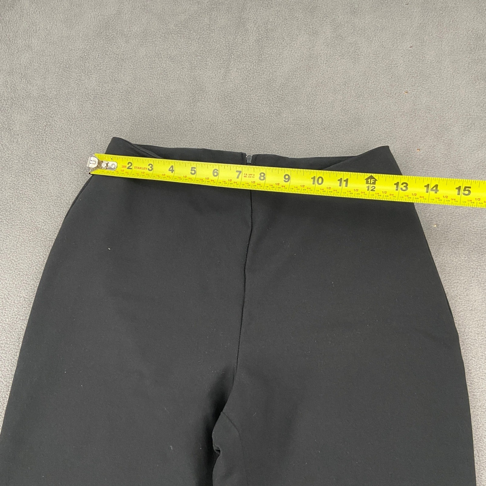 Star City Clothing Co Womens Black Flare Leg High Rise Dress Pants Sz 5 Vintage