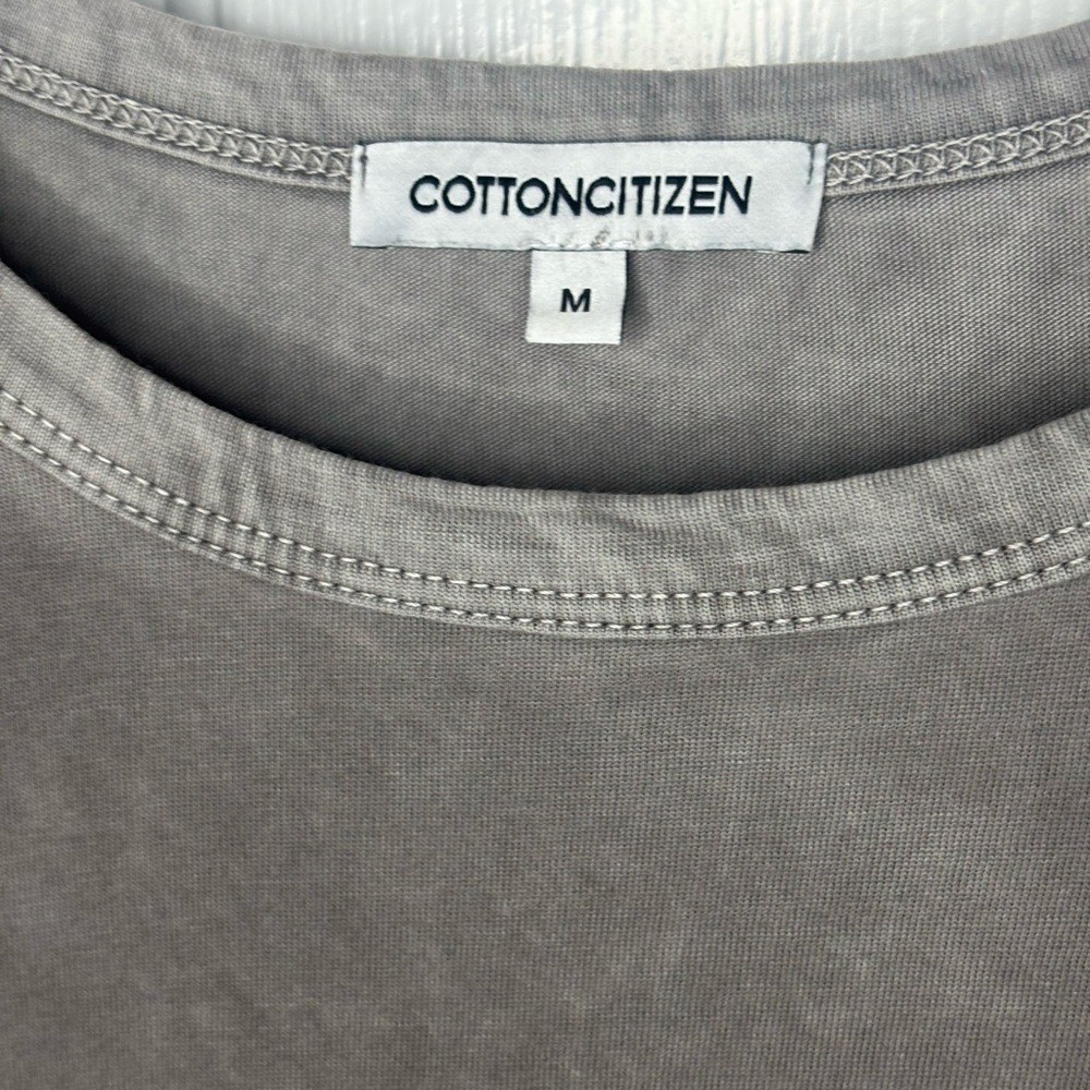 EUC Cotton Citizen Womens Short Sleeve Crew Tee in Vintage Oasis sz M