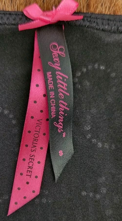 Vtg Victoria’s Secret Sexy Little Things Rhinestone Glitter Ruffled Panties! S