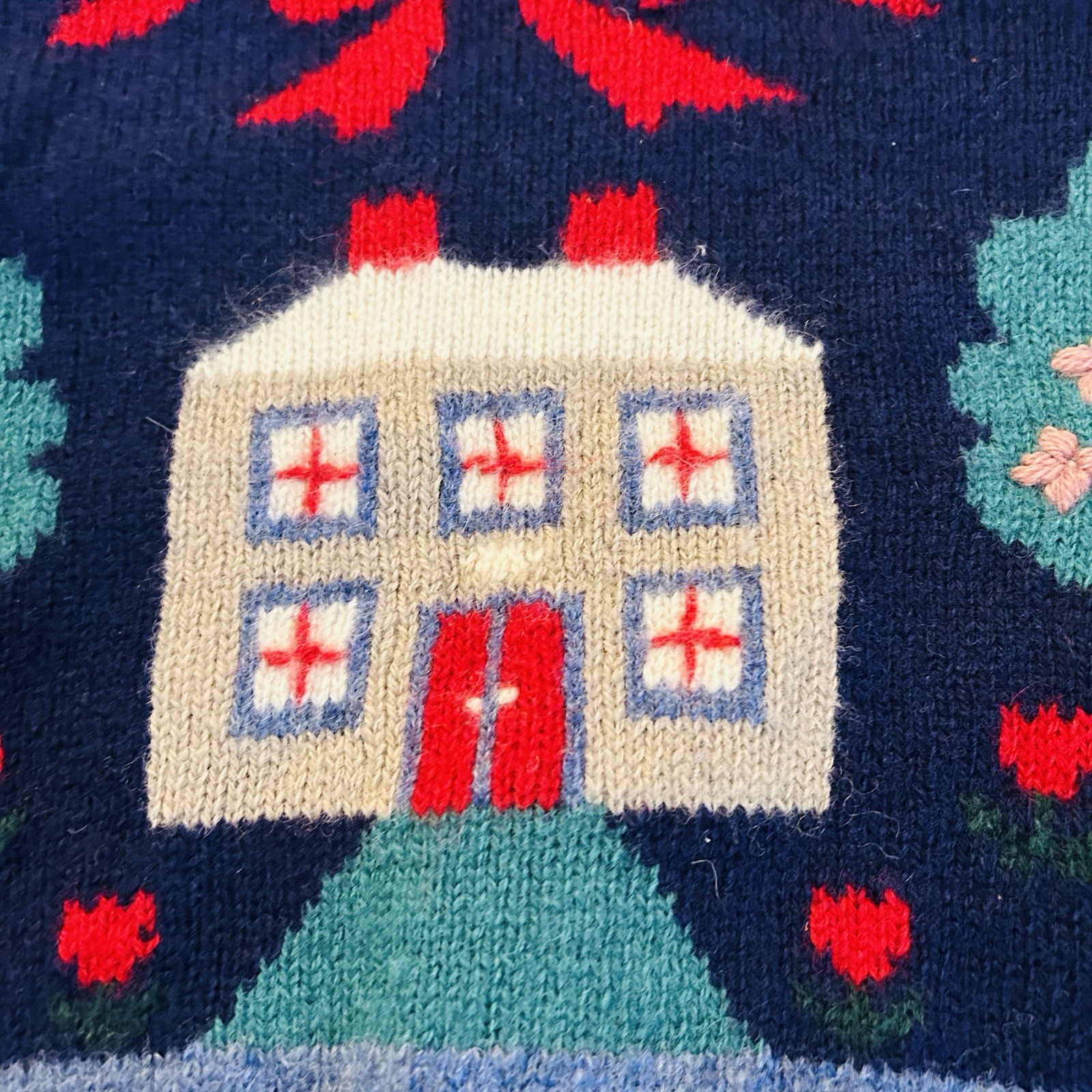 Vintage 1980’s Country Goose Cottage Corp Wool Sweater Women’s Small