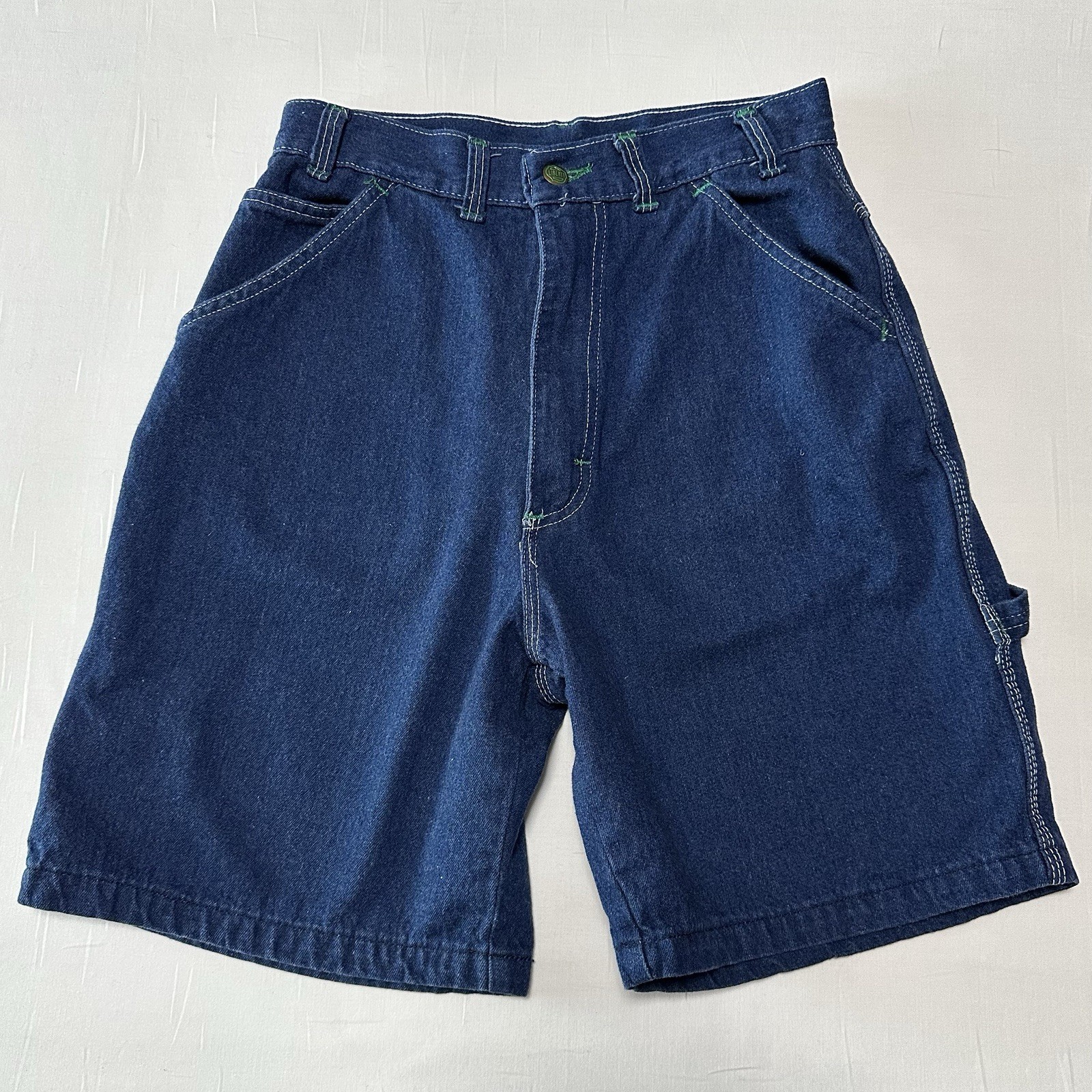 Vintage Walls Lady Liberty Denim Cargo Shorts