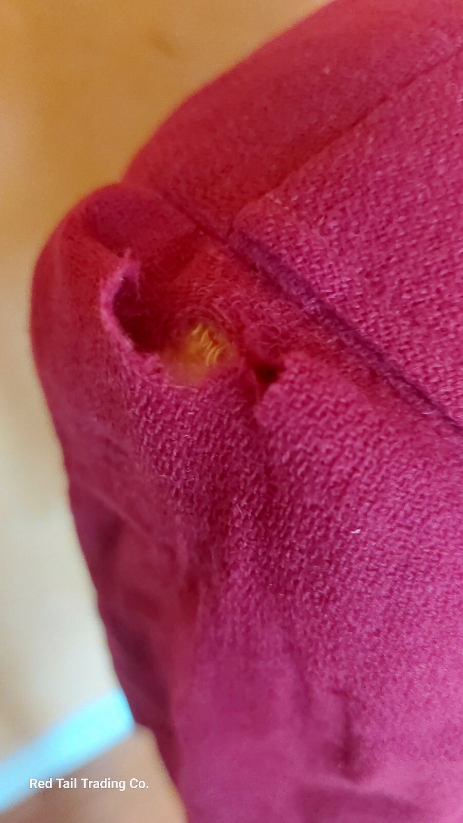 1940s Raspberry Carson Pirie Scott & Co. Jacket Blazer, New Look. SM As Is