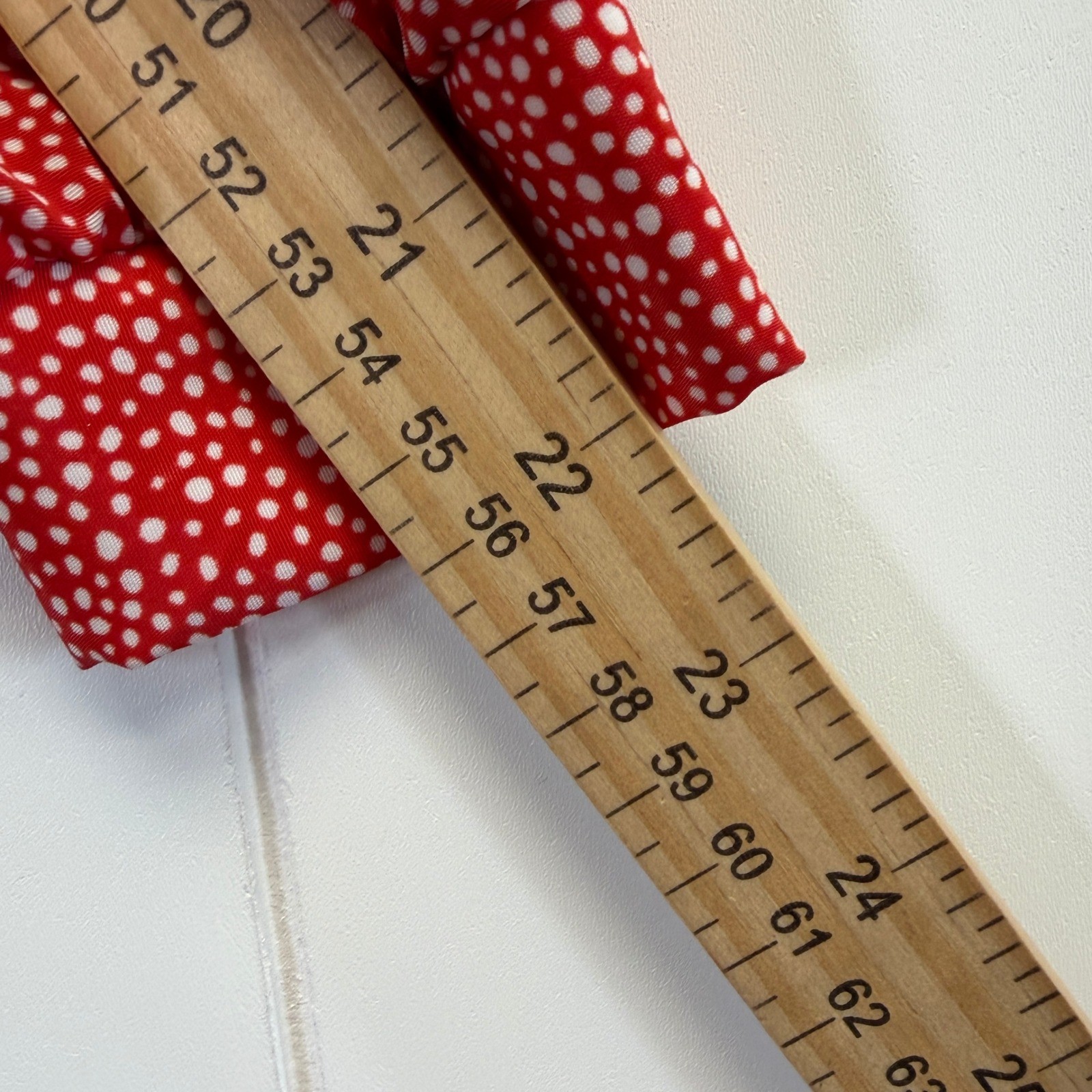 Vintage TR Bentley Polka Dot Secretary Blouse Women Size M Office Classic Chic