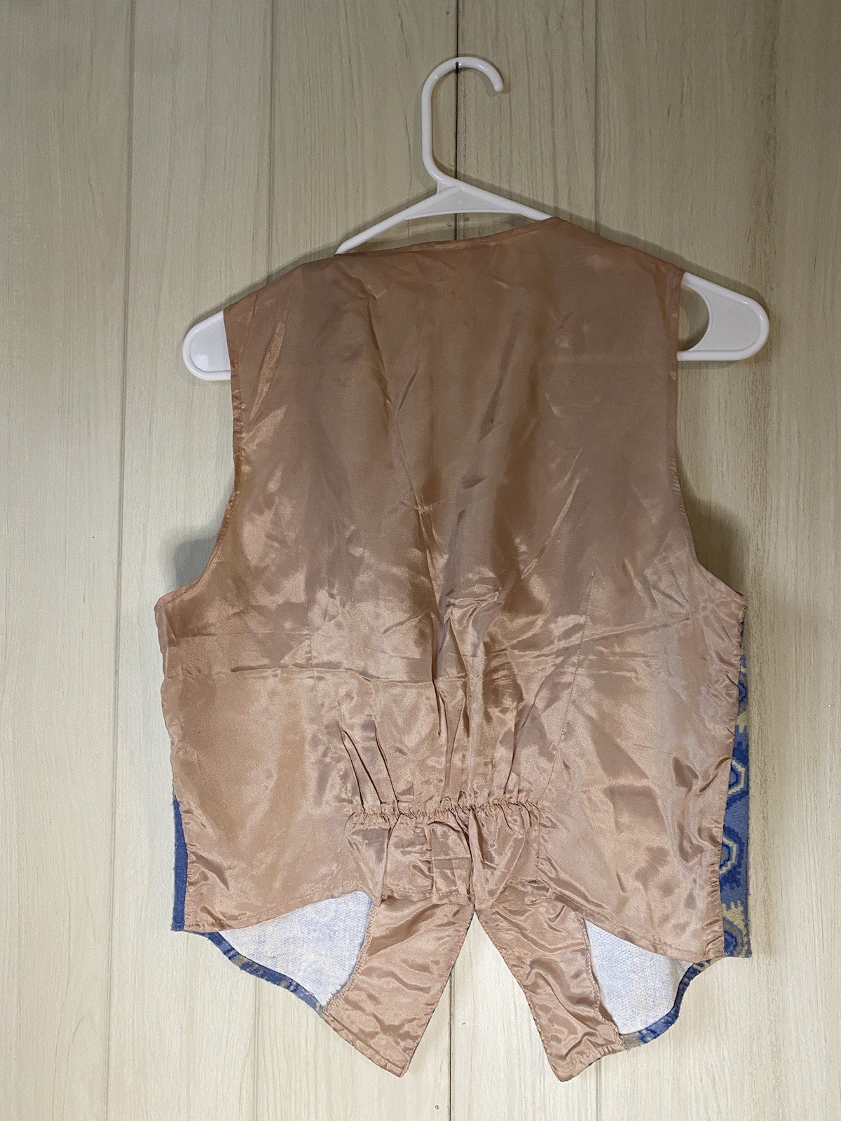 Vintage RAP Design Studio Patterened Vest