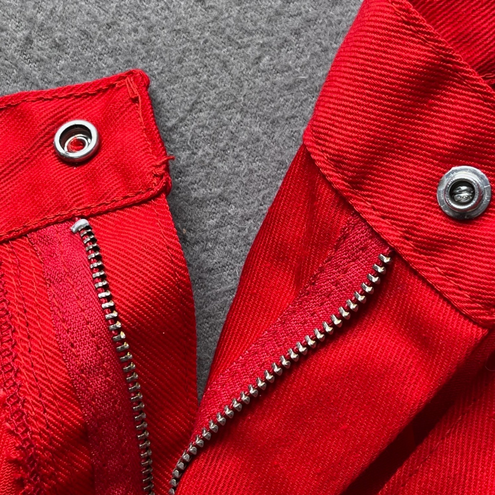 VTG Maverick Women Short Shorts Red High Waisted Deadstock USA Size 9 70s 80s