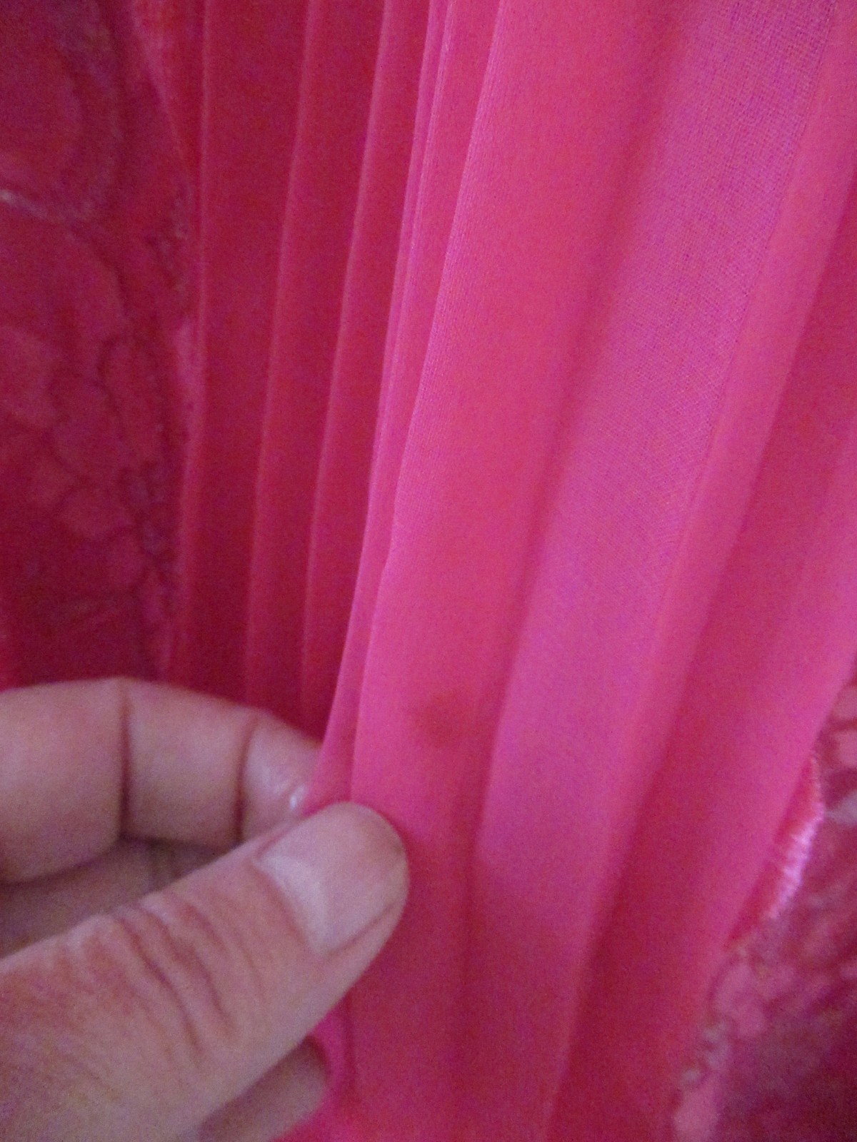 Vintage 70s Pink Lace Goddess Caplet Maxi Dress Small – Fairy Prom Party, Small