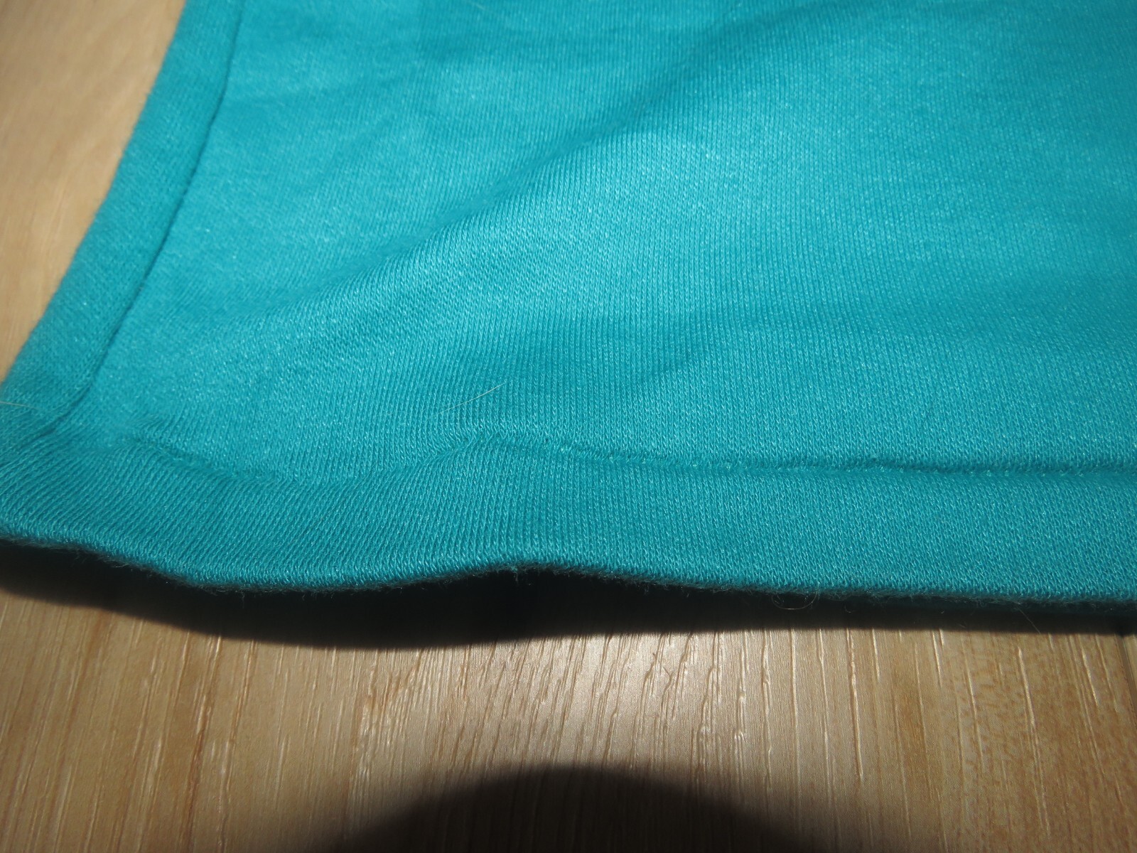 VTG 1982 Holoubek Harley Davidson USA Teal Boatneck Bald Eagle Logo Sz Large