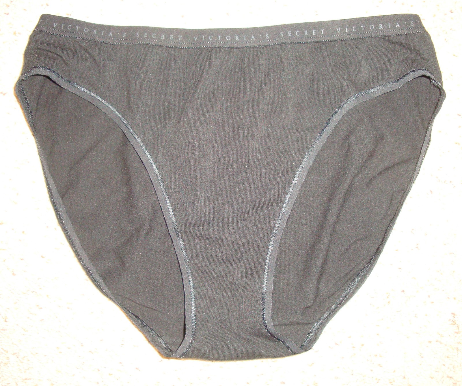 Lot of 4 Victoria’s Secret M L High Leg Brief Cotton Modal Soft & Stretchy Logo