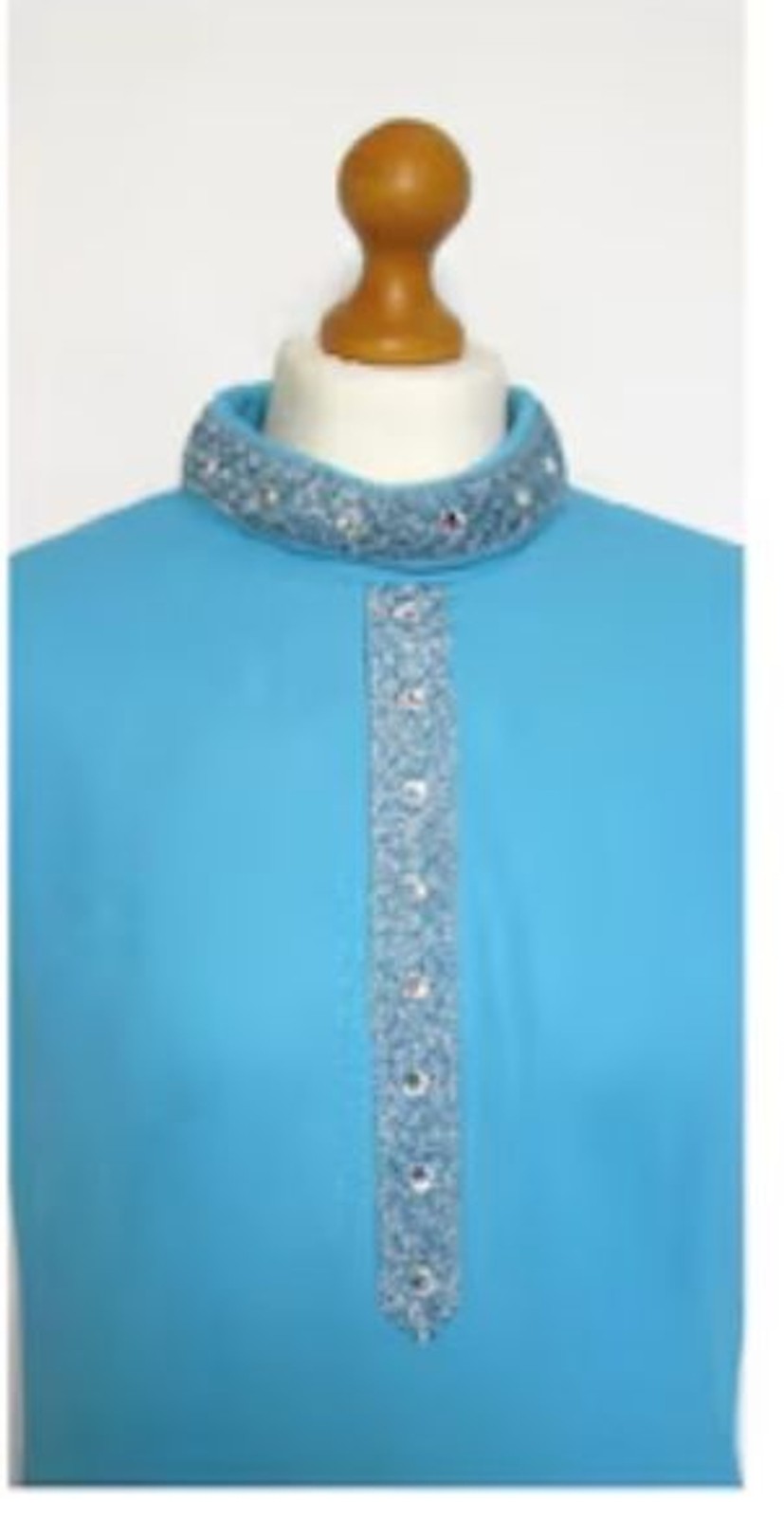 Vintage 60s Sleeveless Cocktail Shift Dress – Classic Turquoise Evening Dress