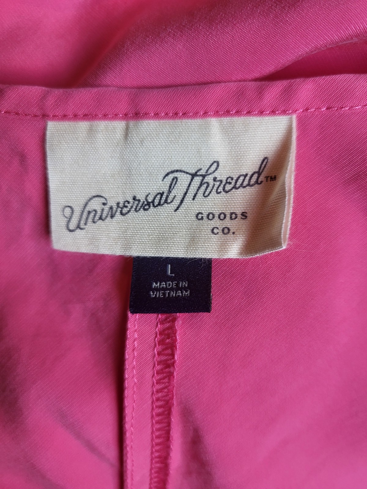 Universal Thread Dress Pink Size Large