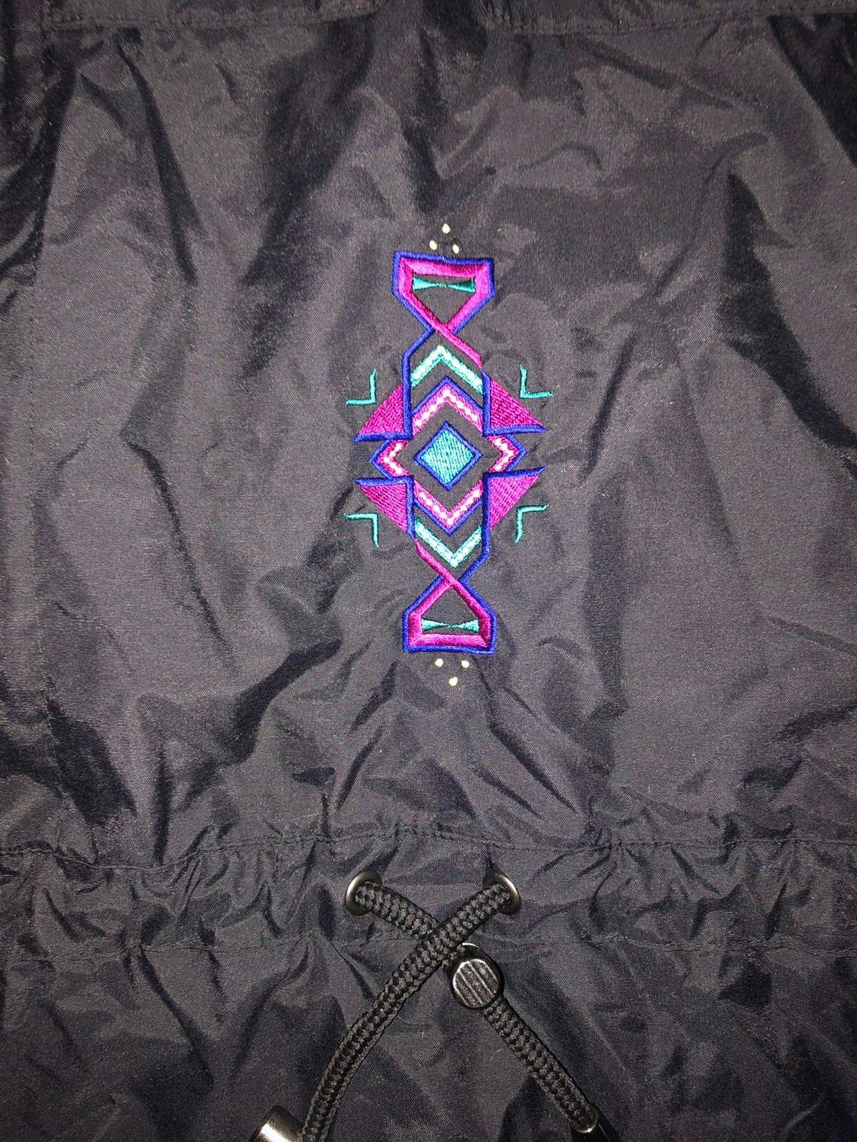 Vintage Ladies Size 8 Medium? Kaelin Snuggler Carly 3/4 Zip Pull Over Ski Jacket