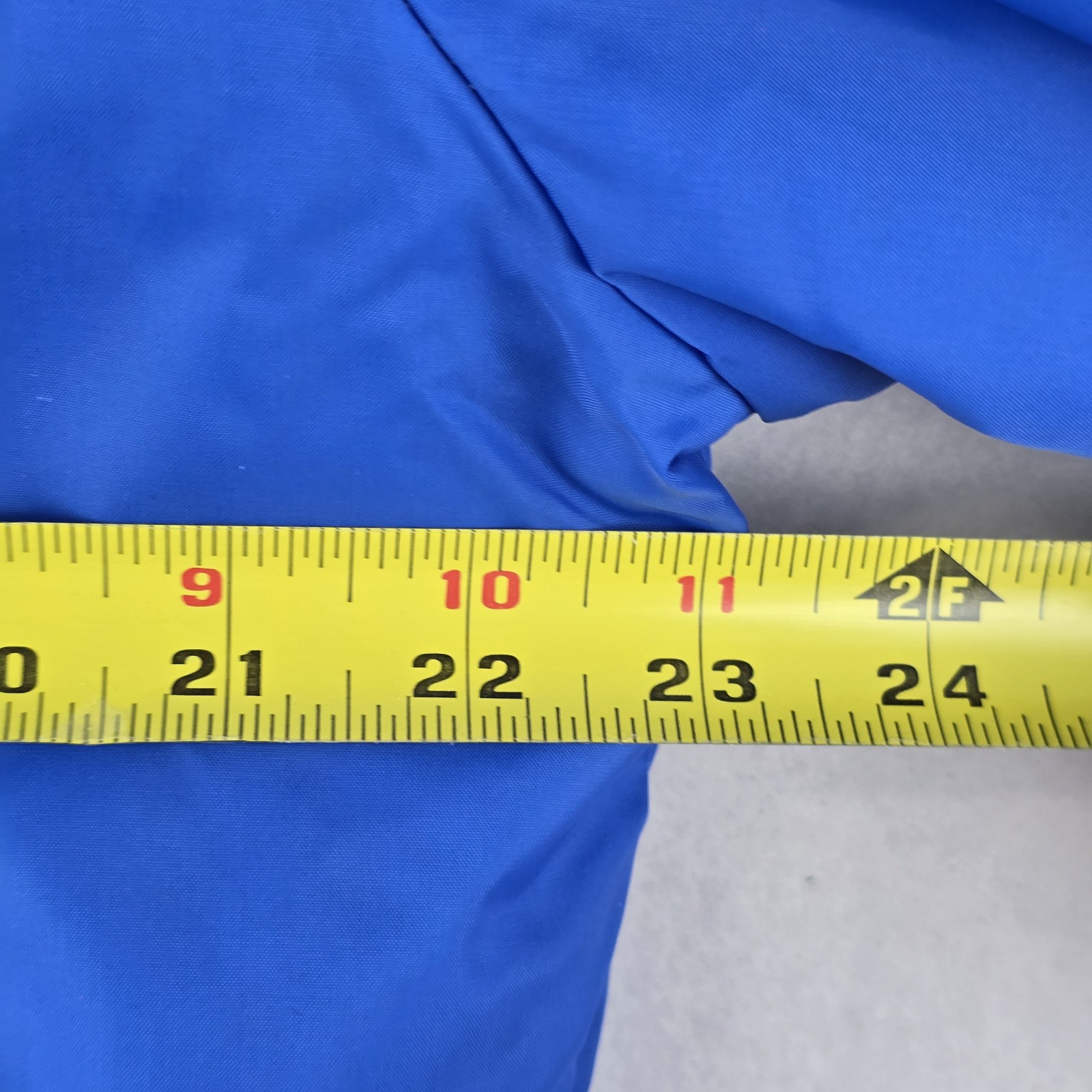 Vintage 80s Snuggler Ski Wear Jacket XL Blue Yellow Red Stripe Retro Colorful