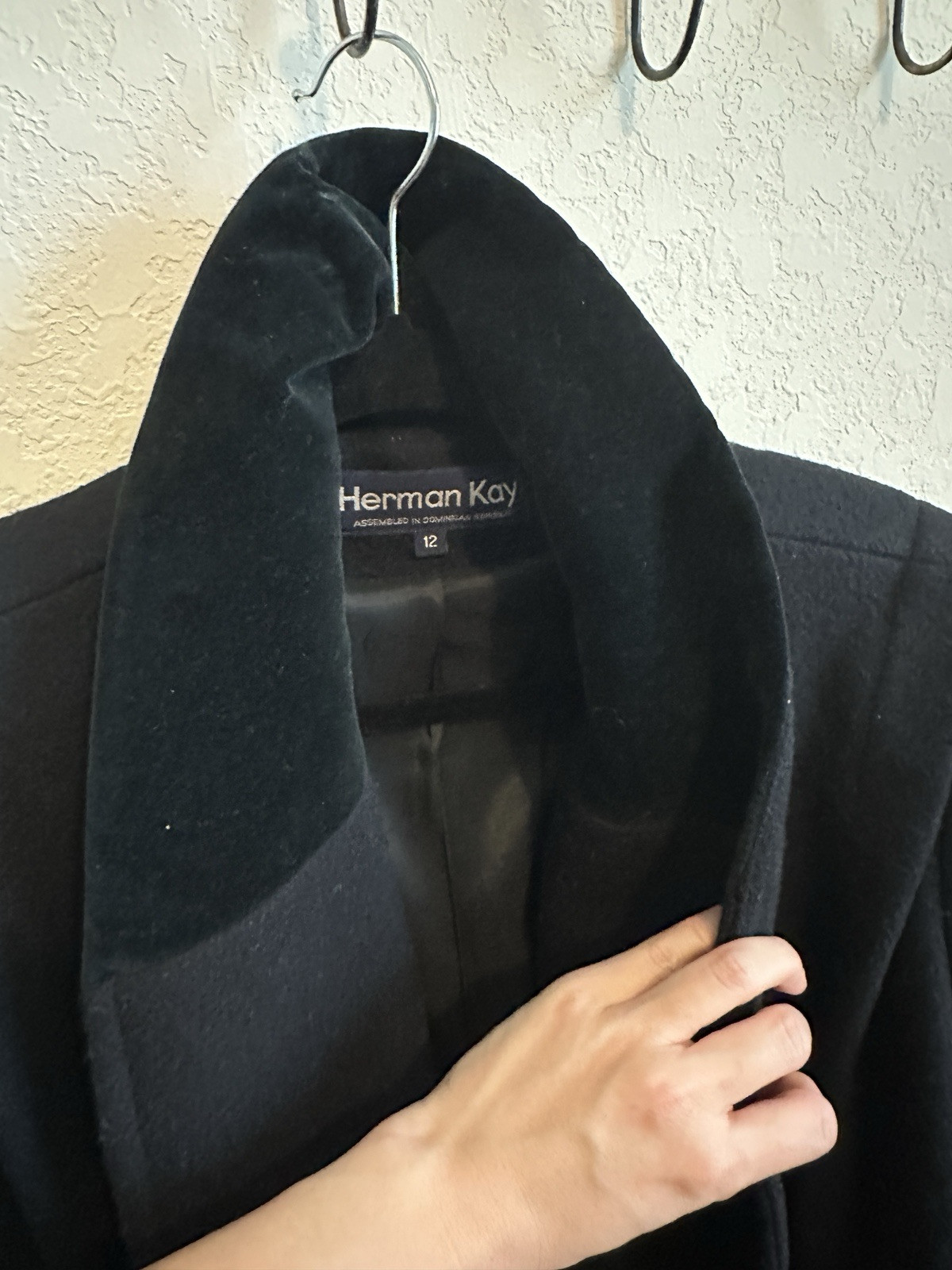 Vintage oversized Black Coat
