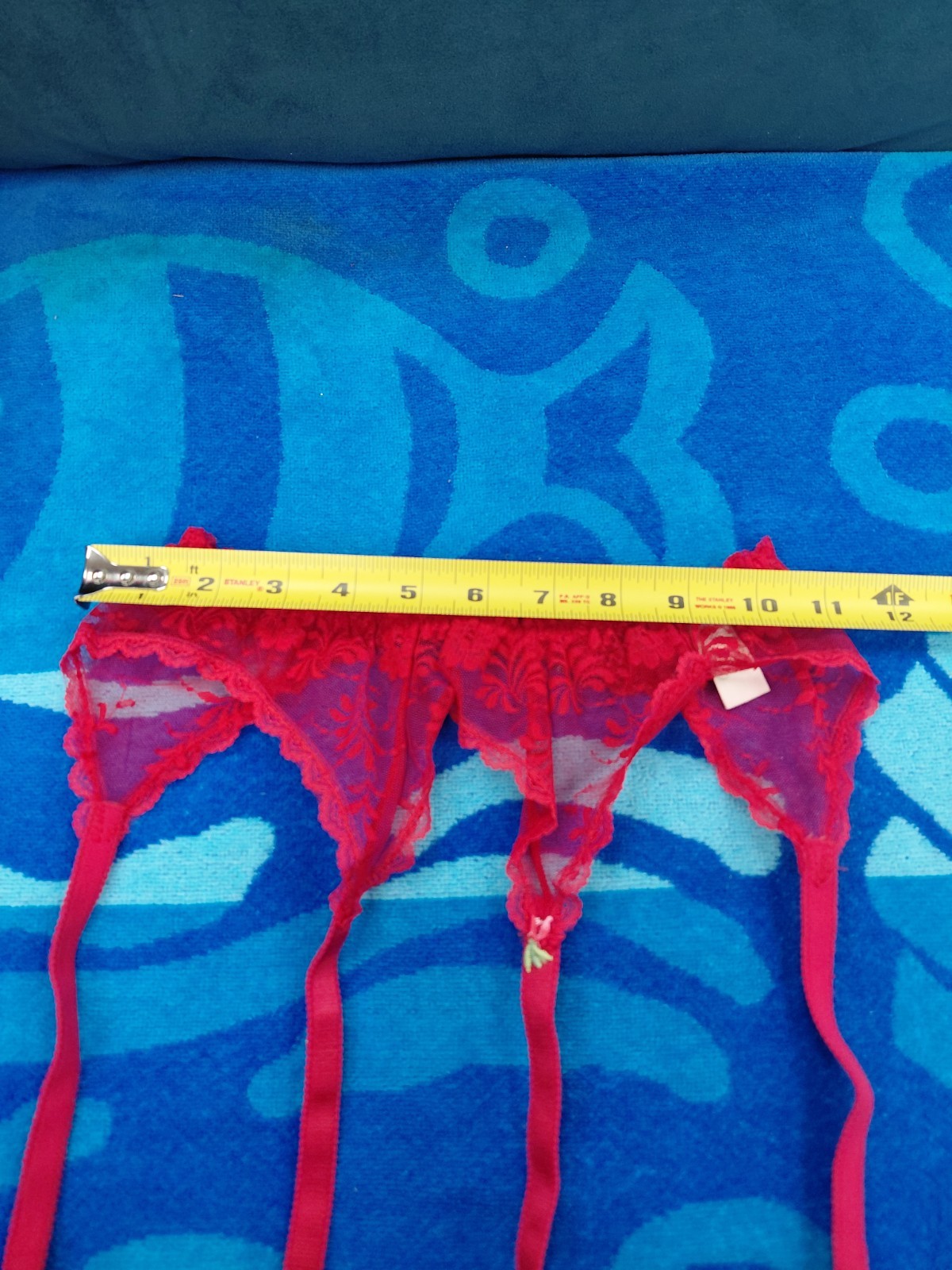Vintage Carnival Garter Belt Size S