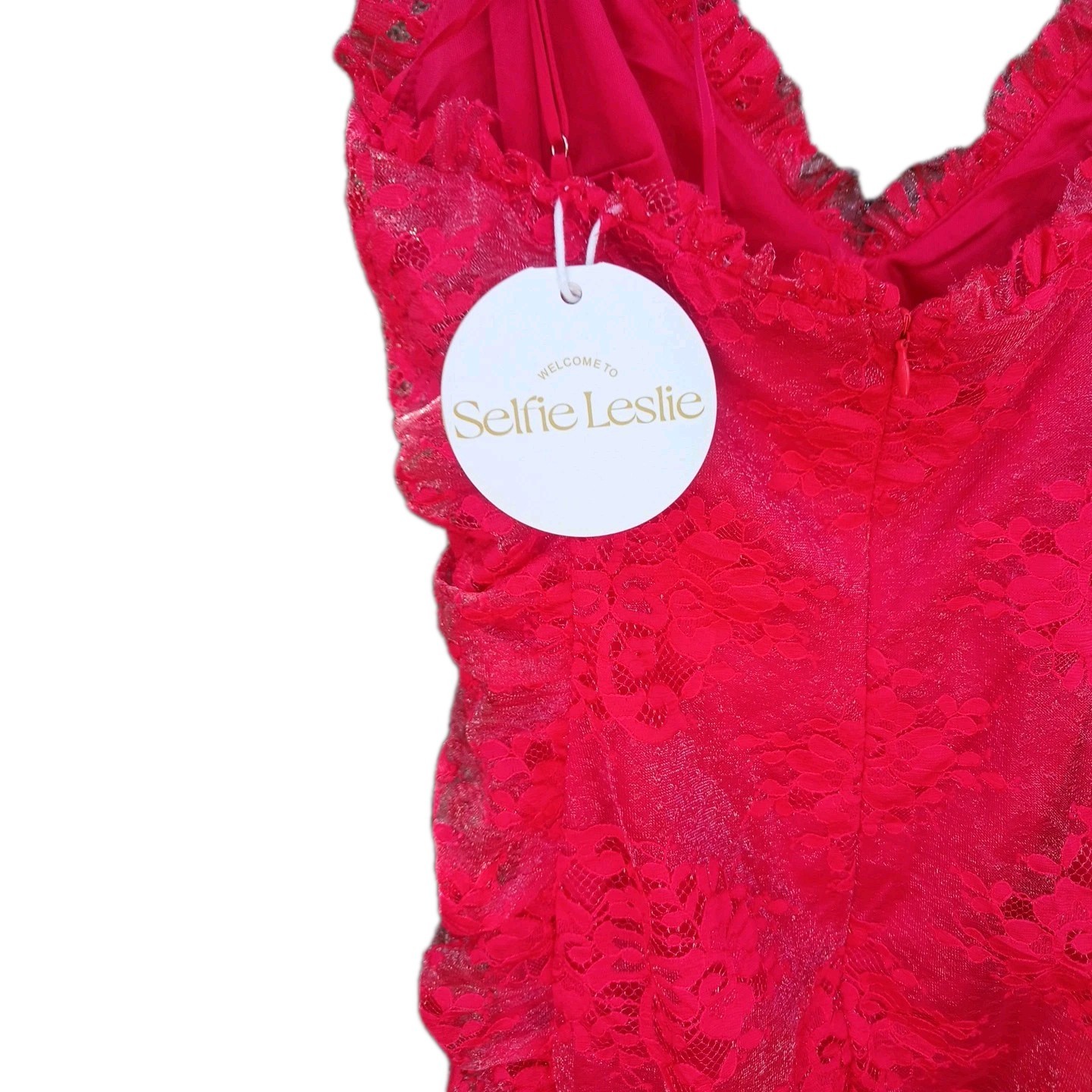 Selfie Leslie Lingerie Around The World .Size AU 8 US S .Color Red .