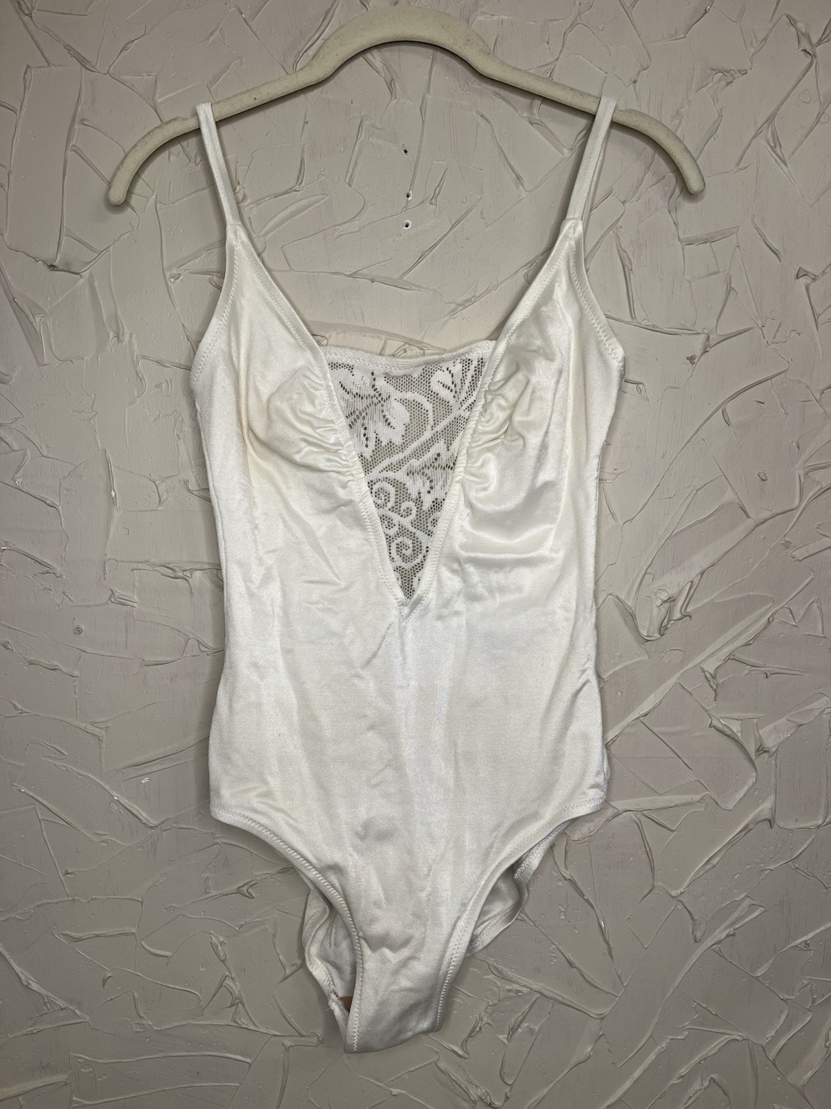 Vintage DeWeese Design Lace Swimsuit Extra Small 70s 80s