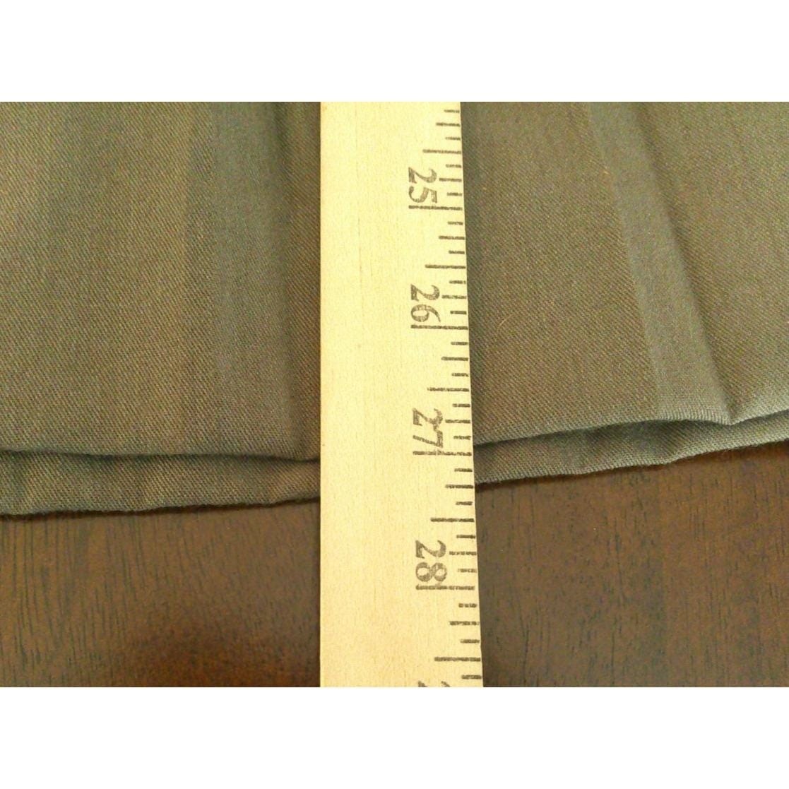 Michele Womens 11/12 Pleated Midi Skirt Brown Vintage ILGWU Made in USA Acadamia